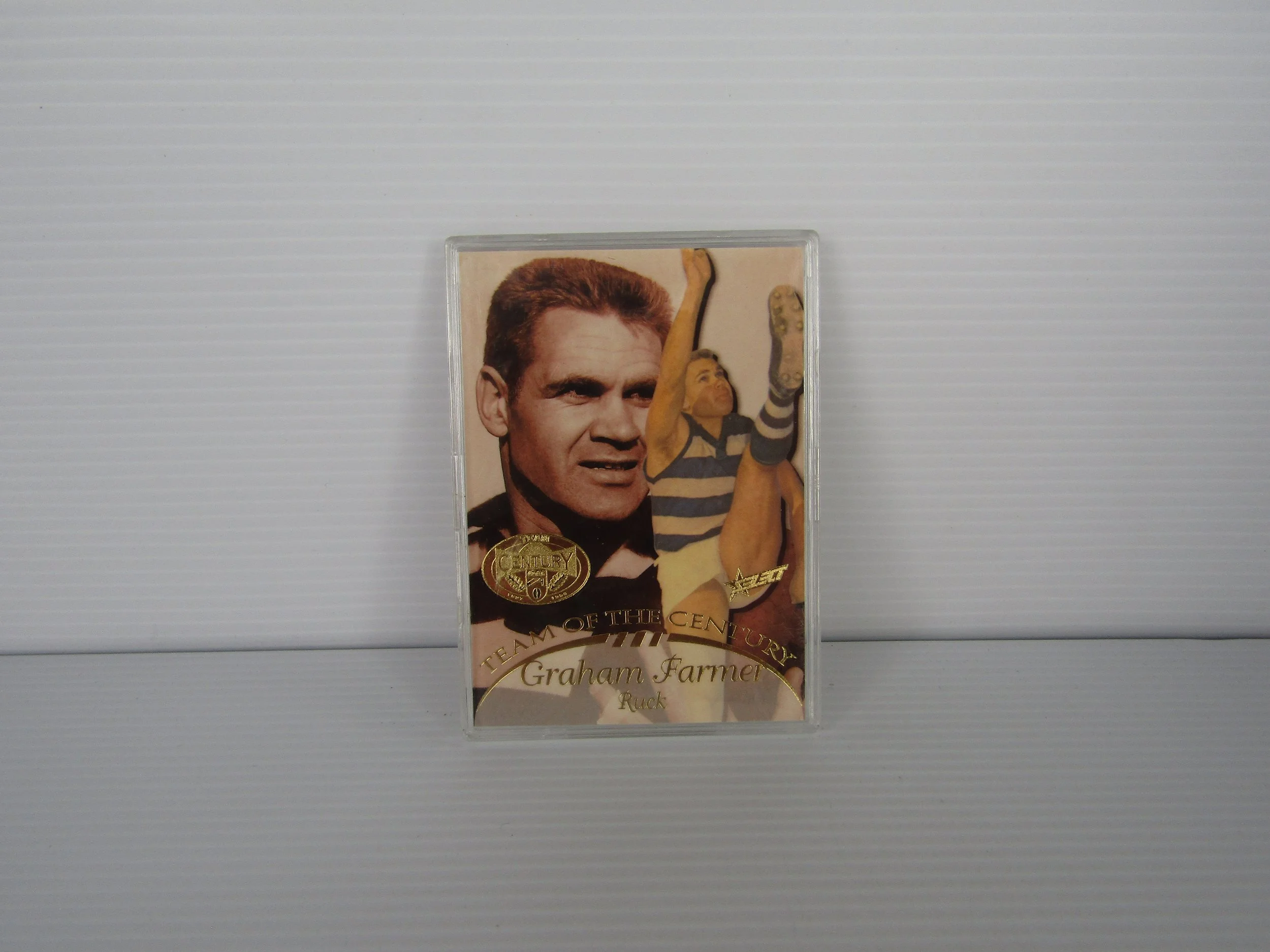 1996 AFL Select Hall of Fame Graham Polly Farmer Card TC17