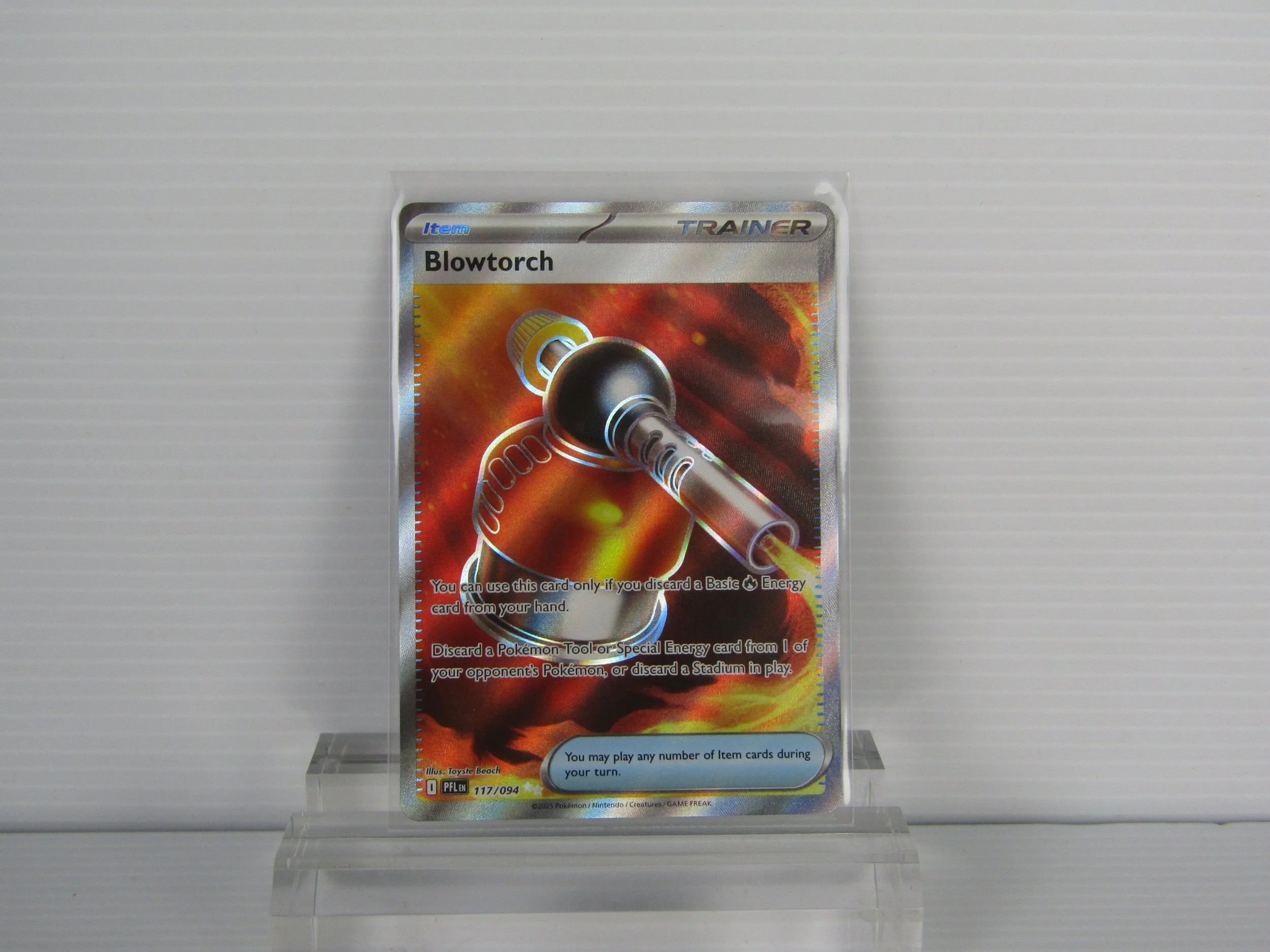 Blowtorch 117/094 - Phantasmal Flames Ultra Rare Card ( Mint )