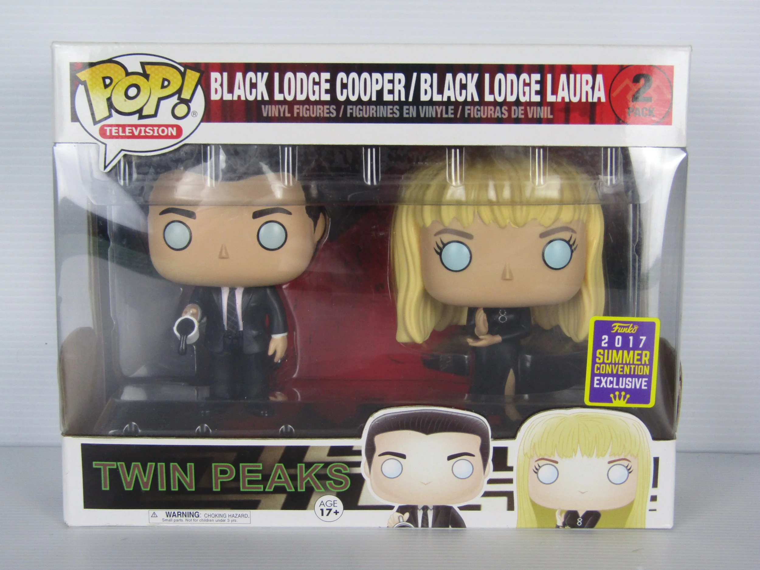 Twin Peaks Black Lodge Funko Pop Vinyl 2-Pack