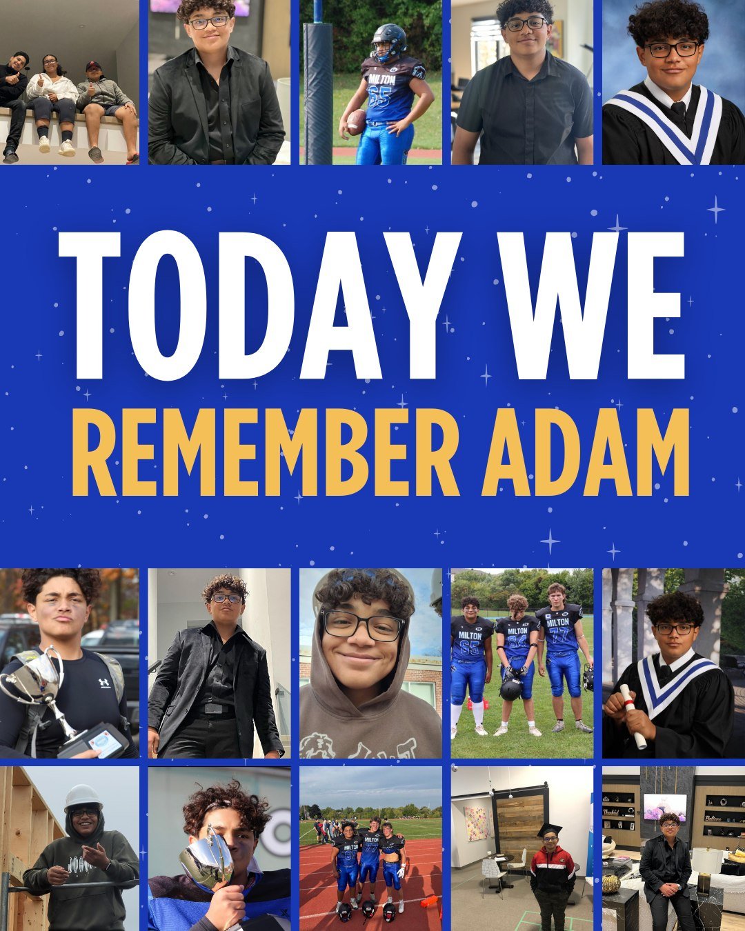 Today we remember Adam🕊❤