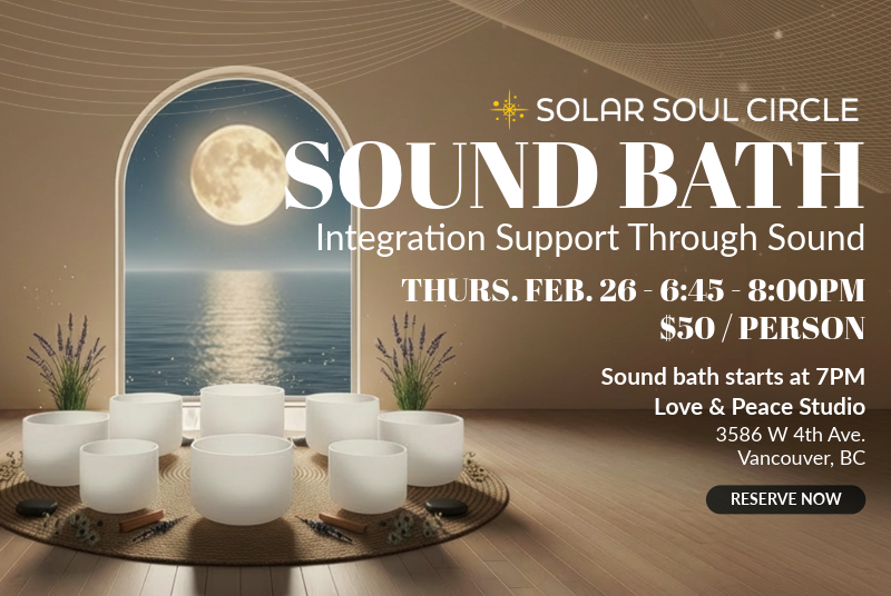 Sound Bath for Integration | Vancouver, BC