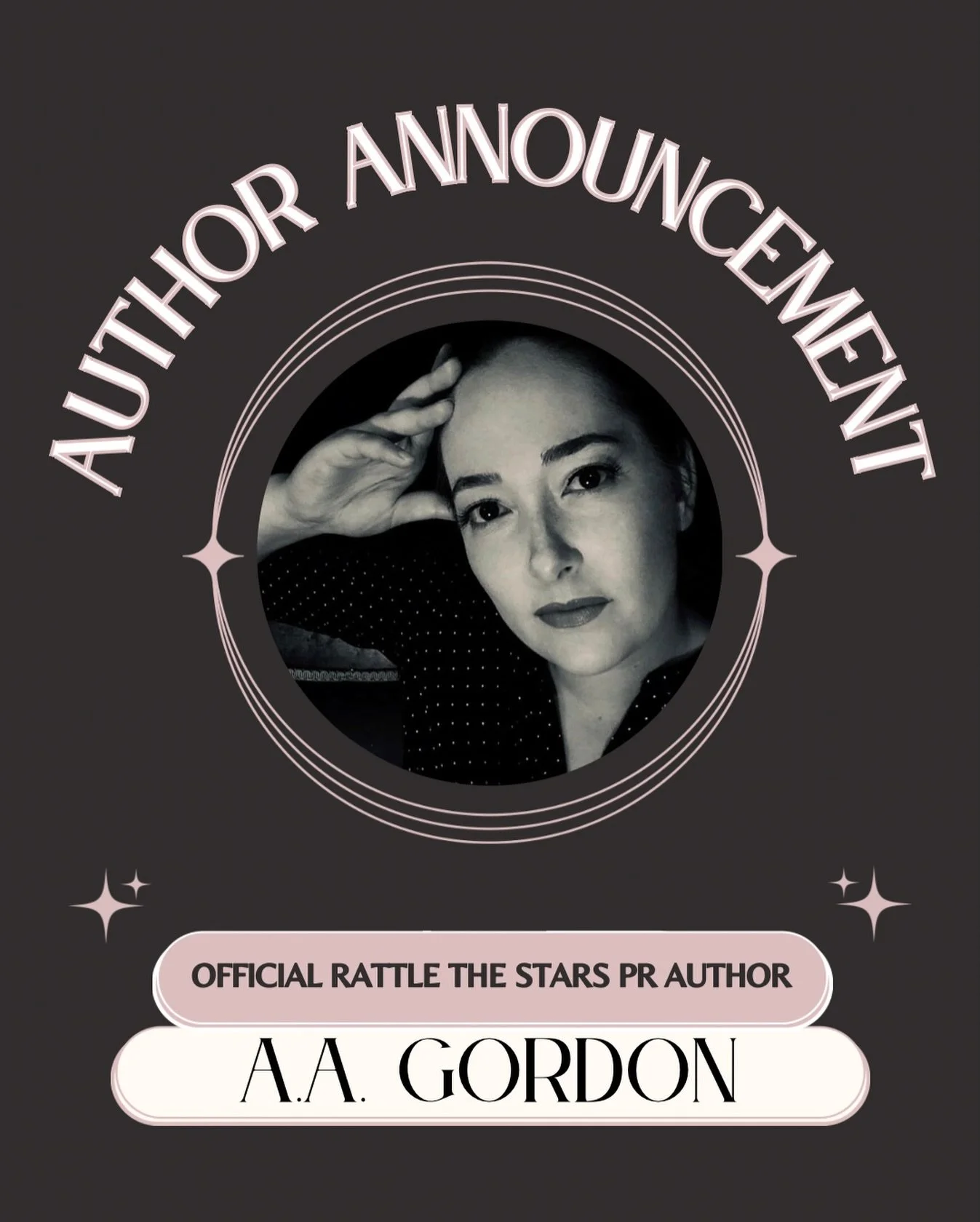 We have an exciting announcement! We are so honored to be announcing @authoraagordon as an official author!

We are thrilled to be working with A.A. She currently has two books of the Heart of the Tithriall Series released and is publishing book thre