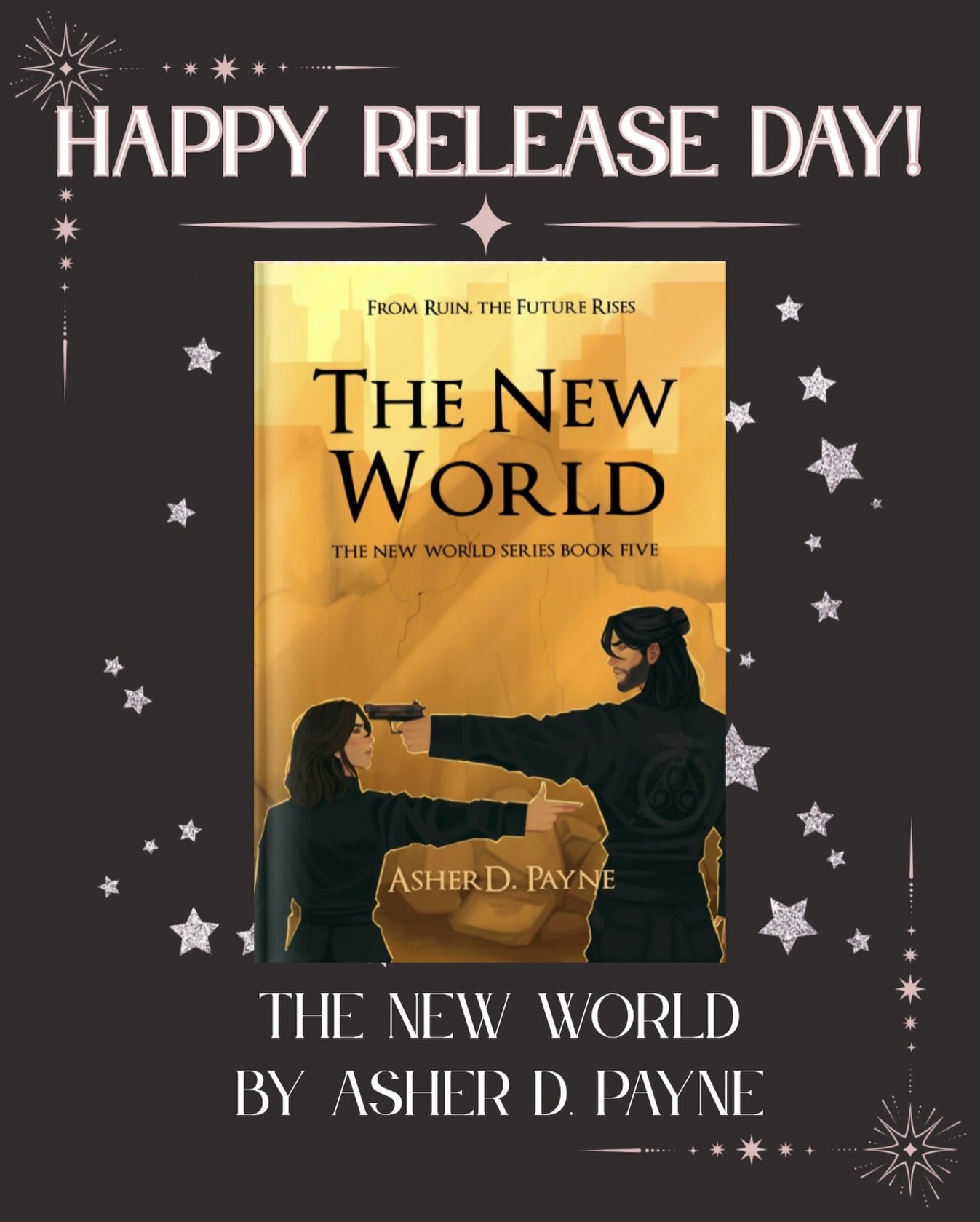 Happy Release Day @author.asherdpayne 🎉

Every format of &ldquo;The New World&rdquo; has been released! This is the epic finale in the series. 

We have been working with Asher through the bulk of this series and we&rsquo;ve seen all the hard work a