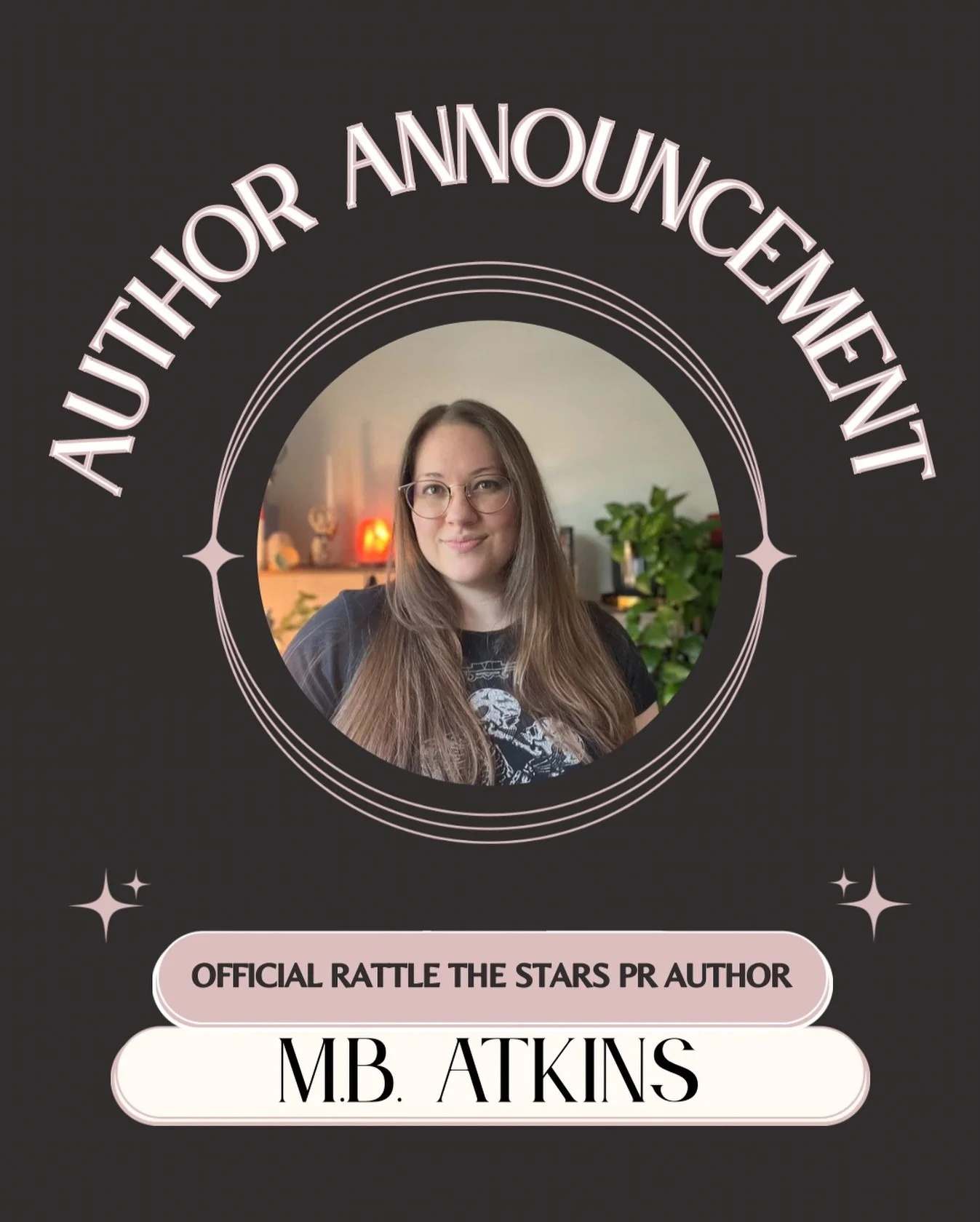 Another exciting announcement! Everyone give a warm welcome to @m.b.atkinsauthor. 🎉

M.B. currently has &ldquo;City of Promise and Light&rdquo; and &ldquo;City of Shadow and Bone&rdquo; published. We are so excited to work with her!

Sybil Hart&rsqu