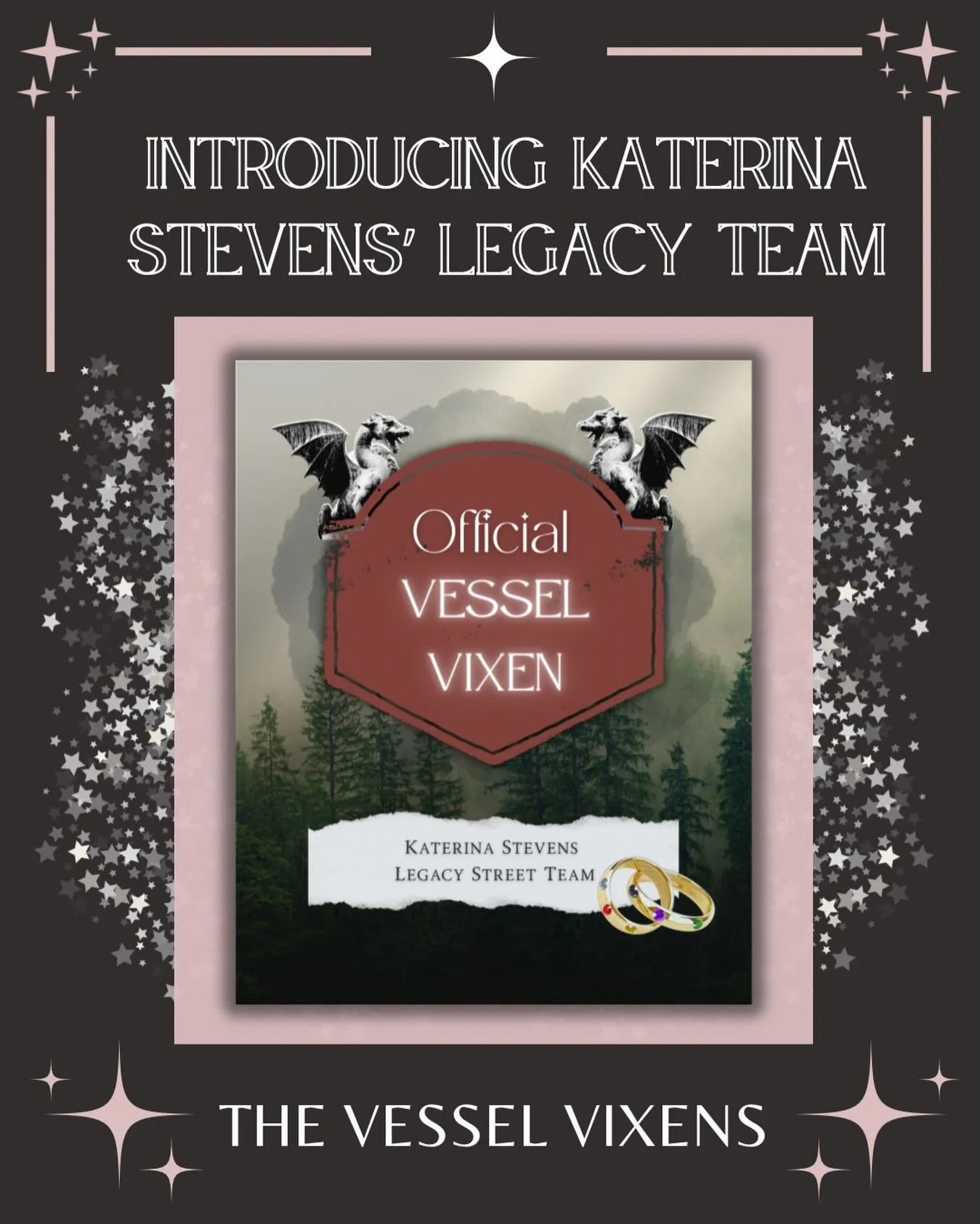 It is with great pleasure that we introduce to you: The Vessel Vixens! Once again we&rsquo;re partnering with @authorkaterinastevens and have built out a small, intimate team of rockstar influencers that have continuously supported her Vessels of the