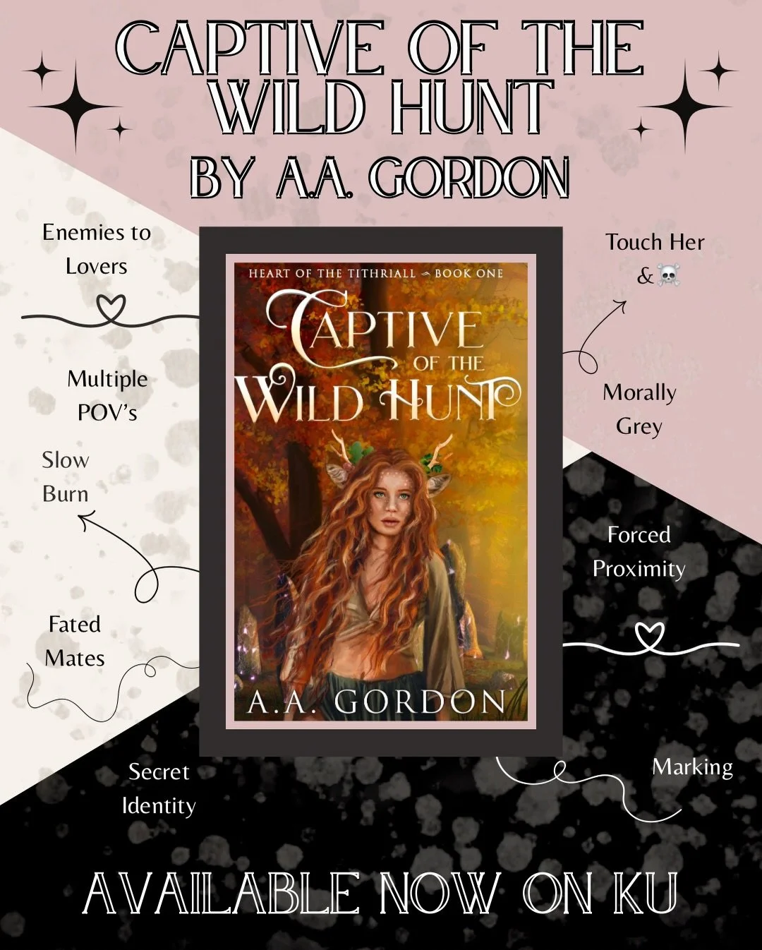 Let&rsquo;s take some time to talk about the first book in the &ldquo;Heart of the Tithriall&ldquo; series, &ldquo;Captive of the Wild Hunt&rdquo; by @authoraagordon. 

If you are a fan of ACOTAR and Throne of Glass, enemies to lovers, fated mates, s