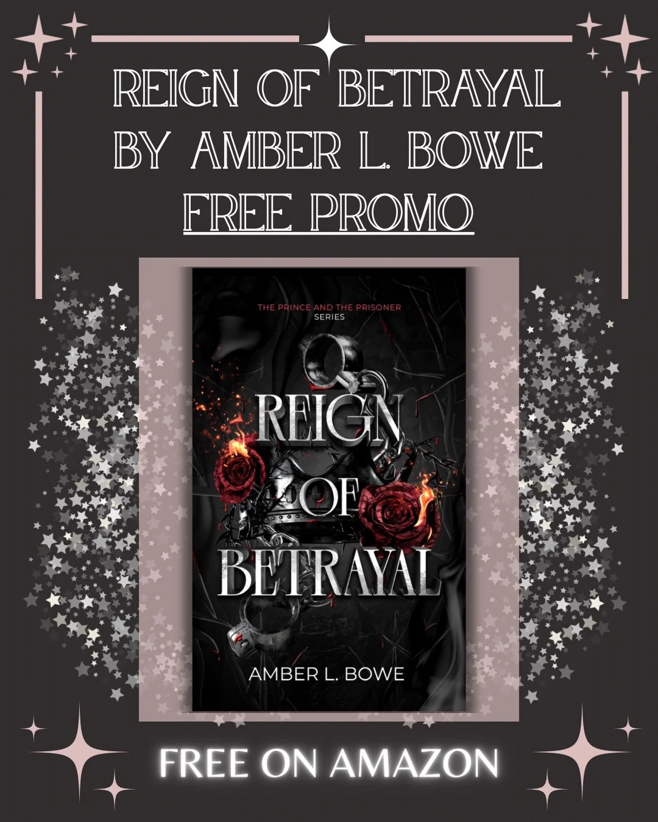 Don&rsquo;t miss out! On April 2nd and 3rd &ldquo;Reign of Betrayal&rdquo; by @amber.booknerd e-book is available for free on Amazon!

Don&rsquo;t miss out on this Dark Romantasy!

Make sure you&rsquo;re following @rattlethestarspr and @amber.bookner