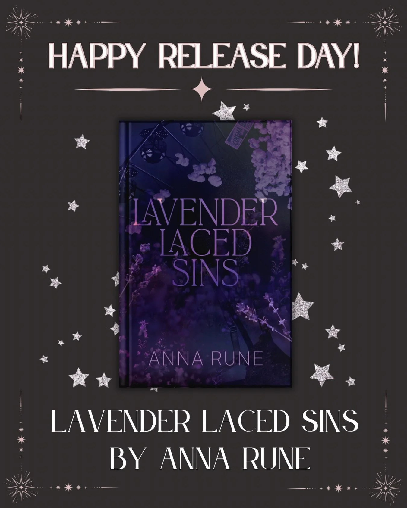 Happy Release Day @annaruneauthor 🎉

If you love forbidden summer romance with a soft x dominant dynamic and a she falls first, she falls harder love story, this is the perfect read to celebrate the first day Pride Month! 🌈

&ldquo;Lavender Laced S