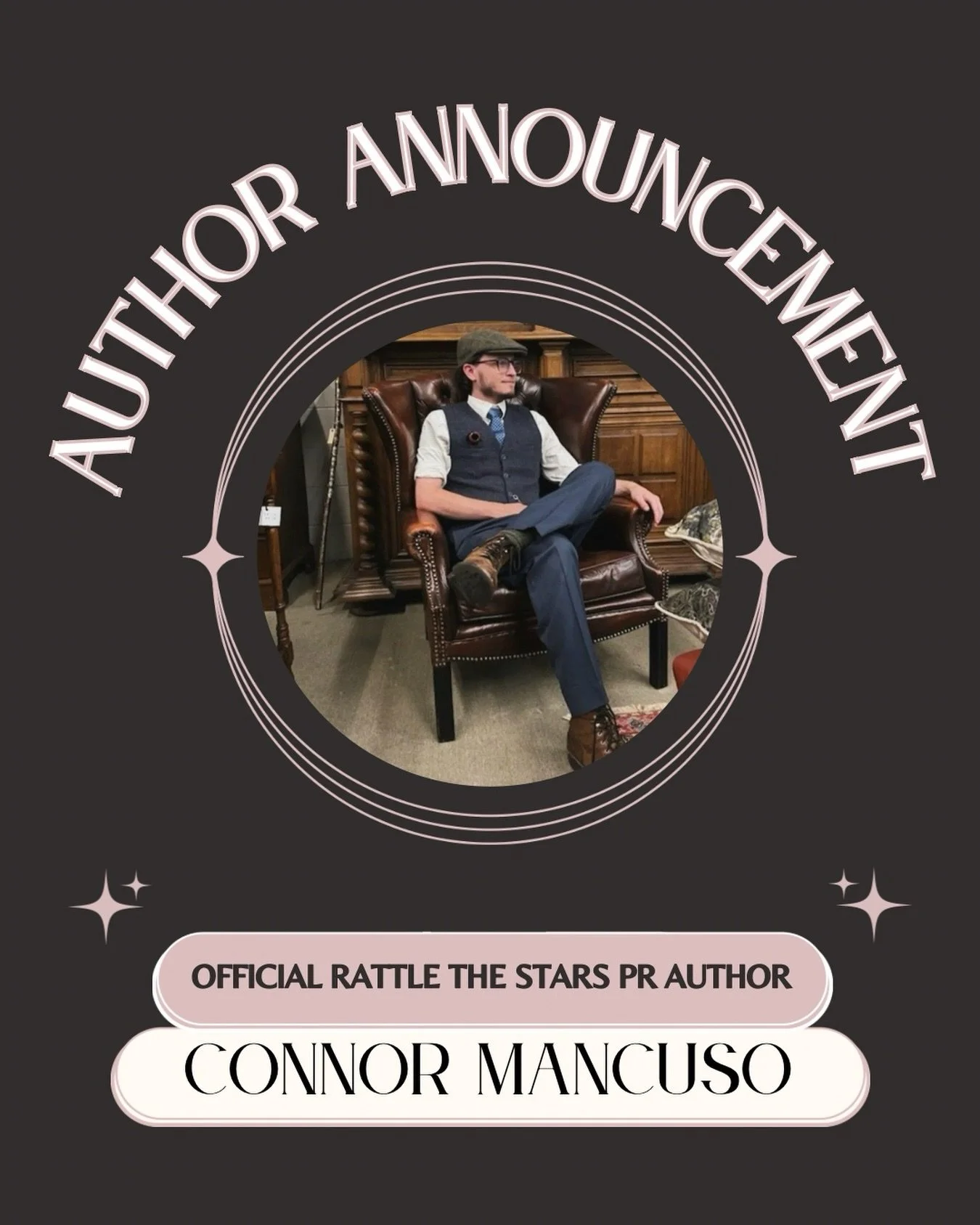 Everyone welcome in @ink_and_entropy! 🎉

We are so excited to be working with Connor! Connor is a cosmic horror author and poet. We have a very exciting signup coming very soon for all the horror fans. 👀

Make sure you are following @ink_and_entrop