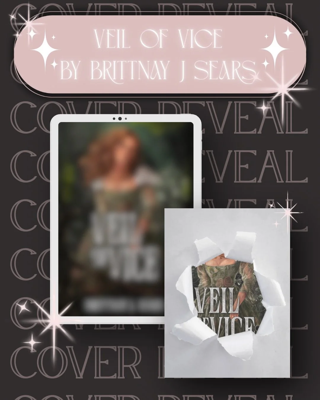 We are so excited to reveal the cover for &ldquo;Veil of Vice&rdquo; by @brittnayjsearsauthor!

Are you as obsessed with the cover as us? Do you wanna know more? Well great news, her ARC team is open right now!

You do not want to miss out on this Hi