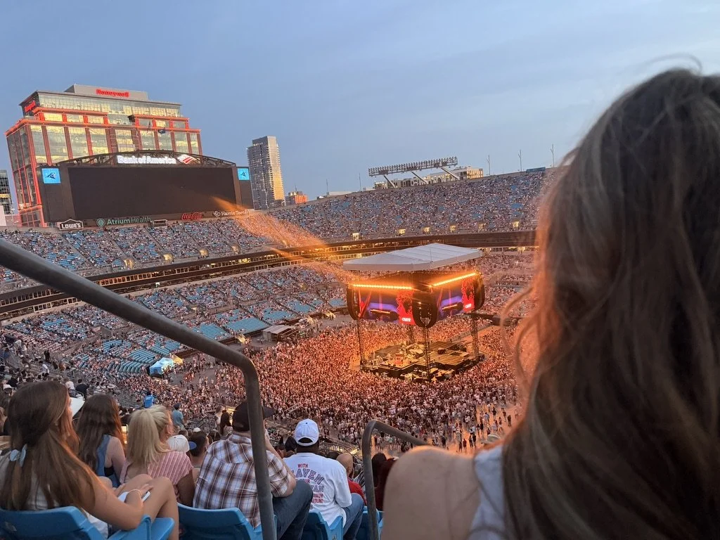 The Road to Charlotte: A Tiny Cabin Detour and a Stadium Surprise