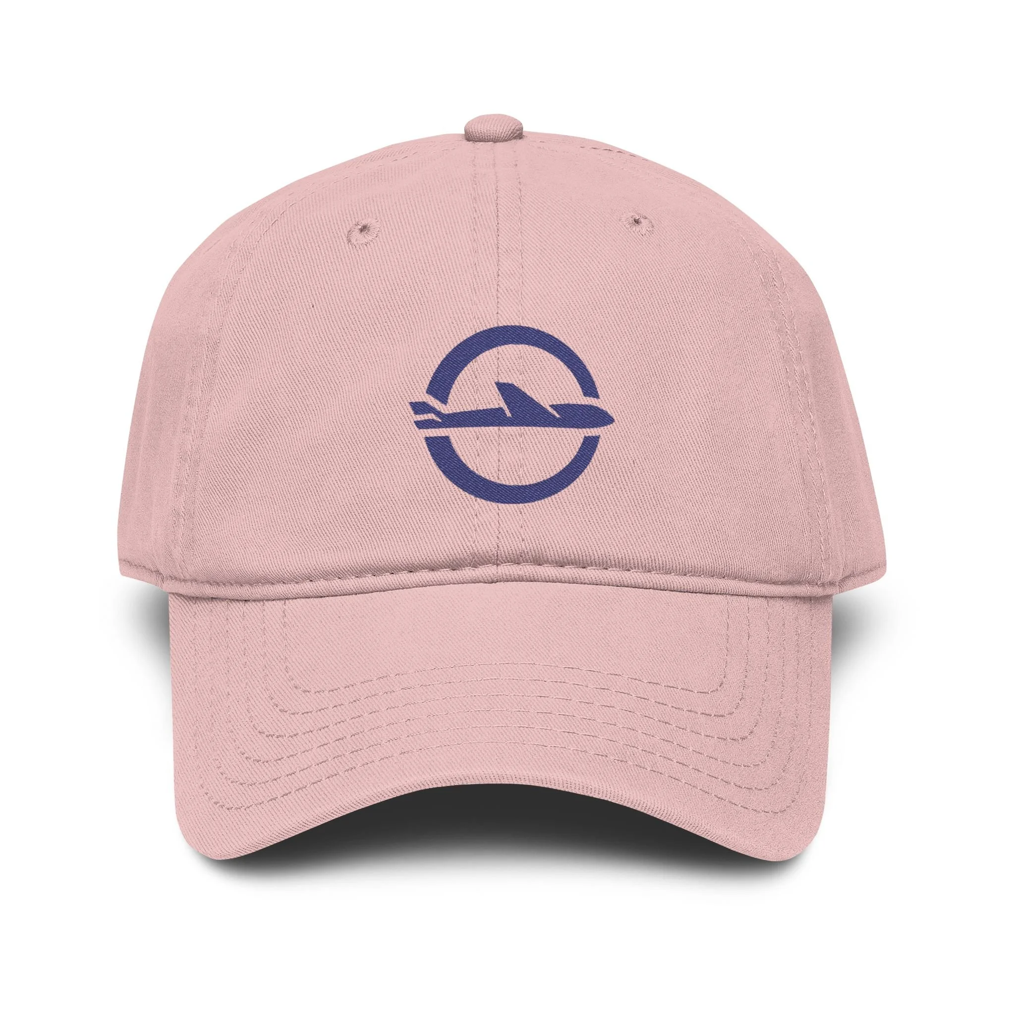 Jetsetter Washed Baseball Cap – Vintage Travel Logo Hat
