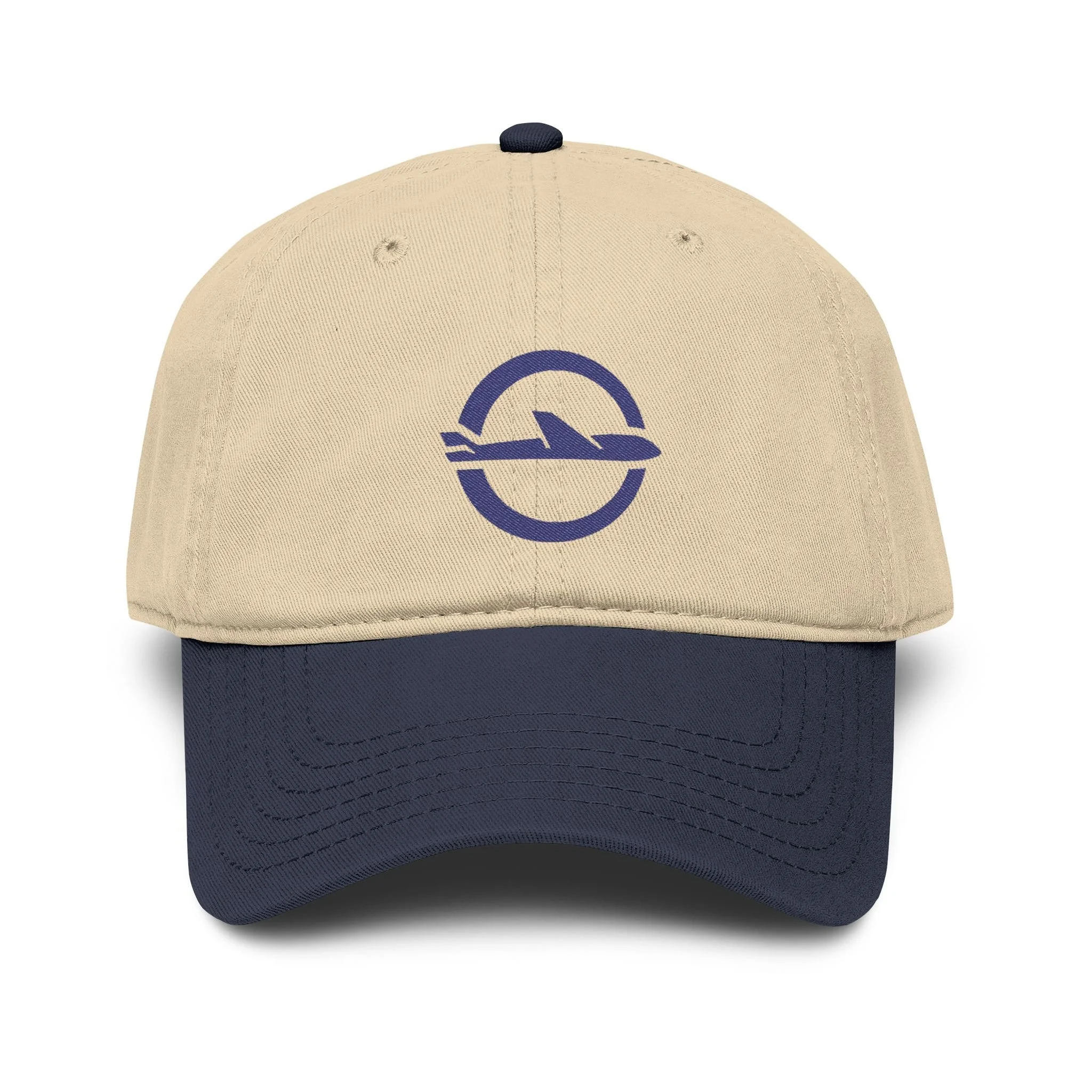 Jetsetter Washed Baseball Cap – Vintage Travel Logo Hat