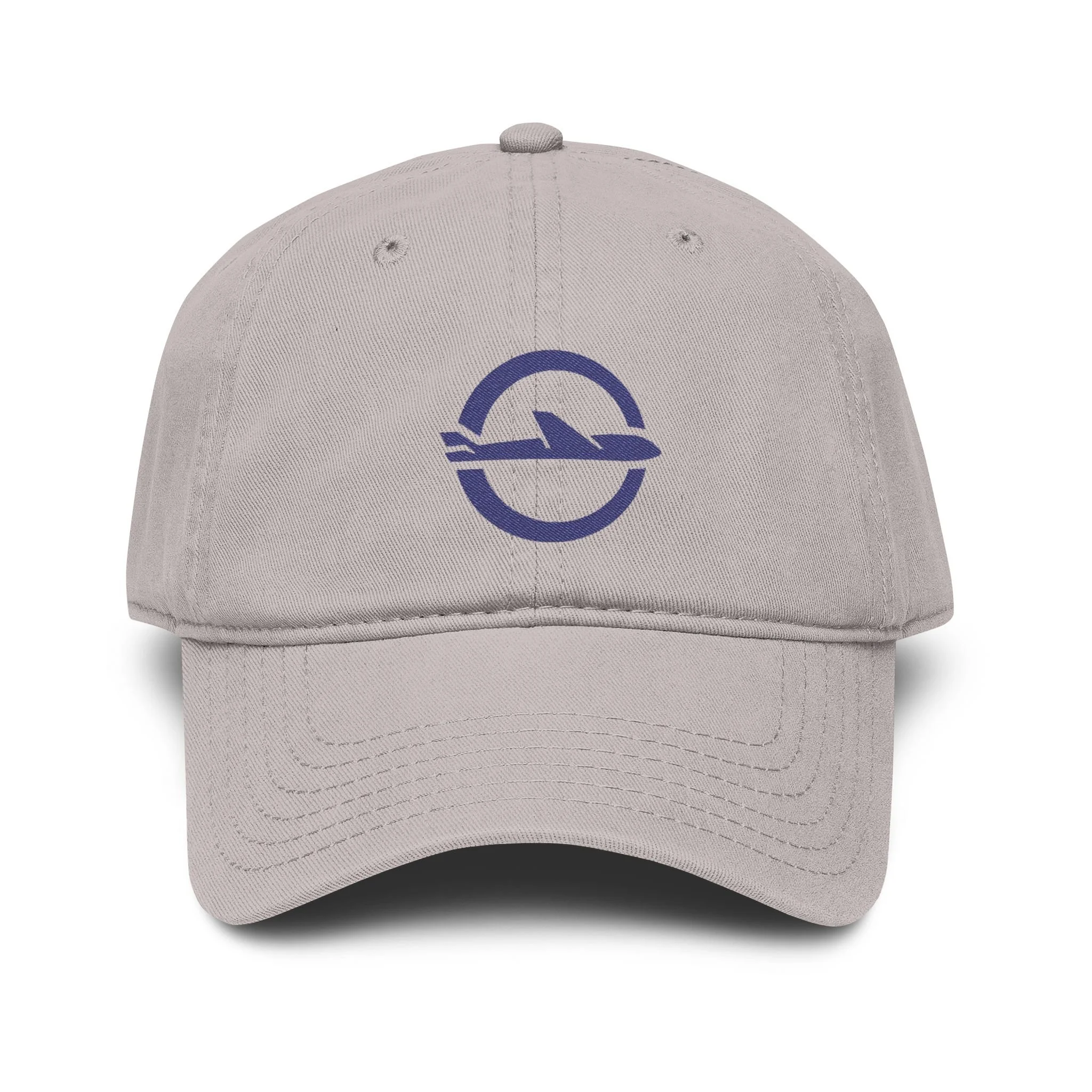 Jetsetter Washed Baseball Cap – Vintage Travel Logo Hat