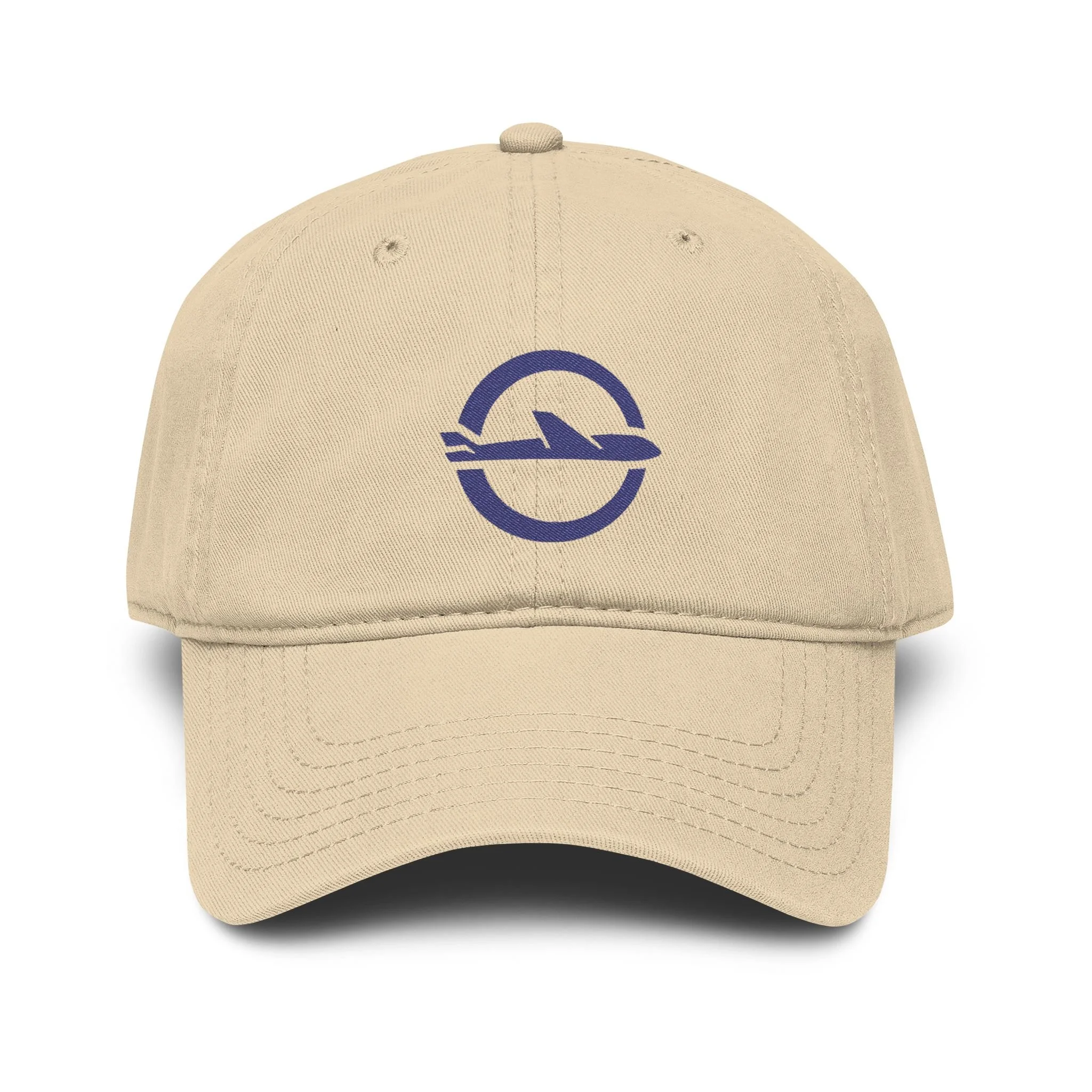 Jetsetter Washed Baseball Cap – Vintage Travel Logo Hat