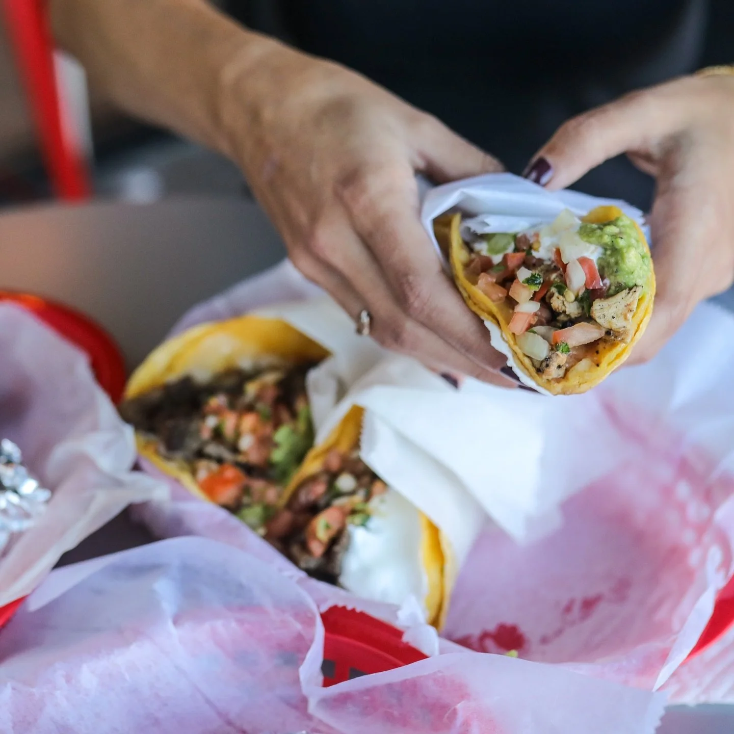 That&rsquo;s one big taco 😬

Yes, our tacos are always grilled and stuffed served in foil blankets so they&rsquo;re nice and warm just like you. 😘

We are open today for dine in, take out and delivery. Stay safe out there Nashville. 

#besttacosinn