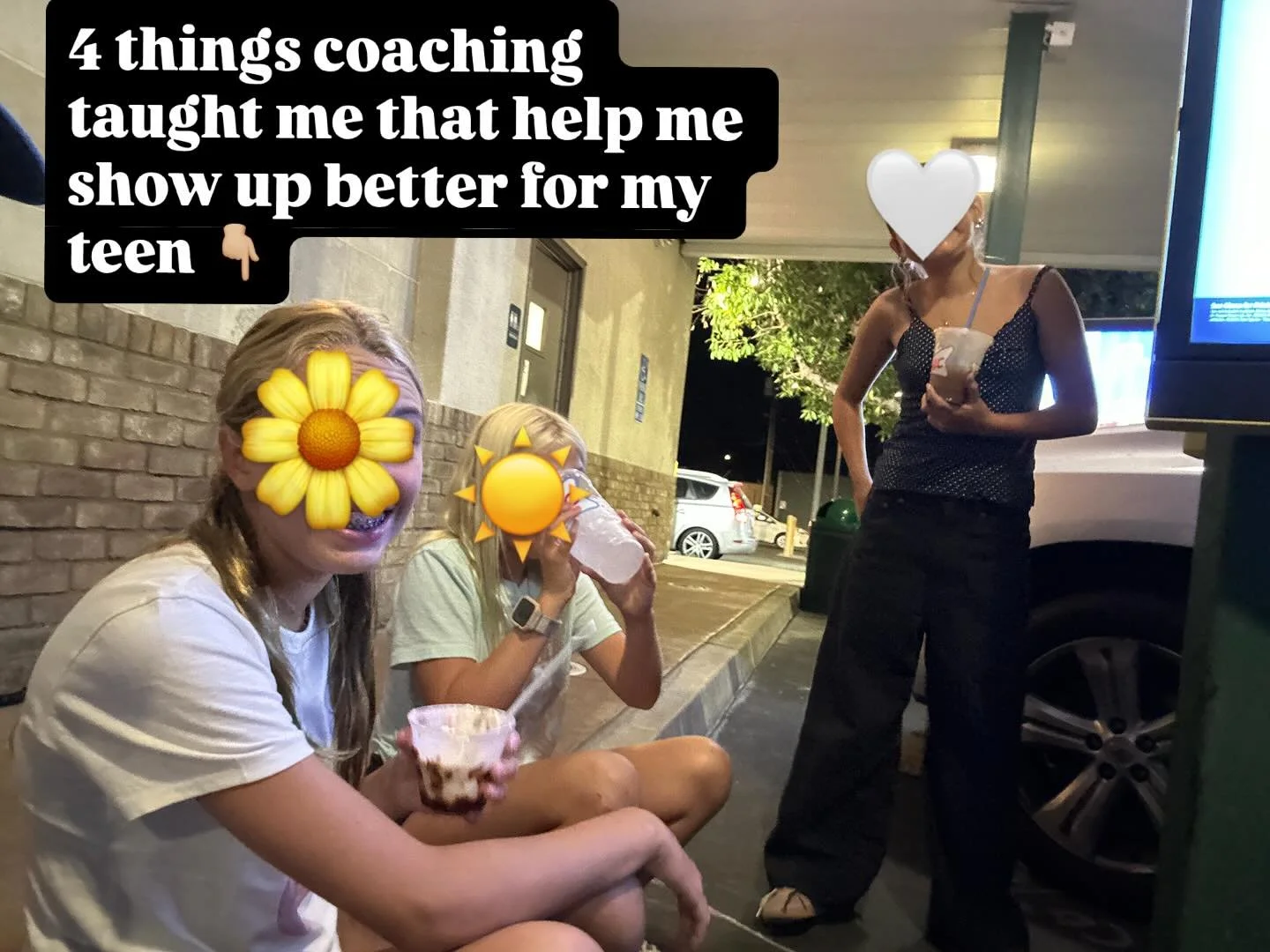 One of the biggest gift for me in learning coaching skills when I did has been how much it’s shaped the way I show up as a mom to my preteen. Here are 4 things I’ve learned that help me—
1- Listen without jumping in to fix
2- Regula