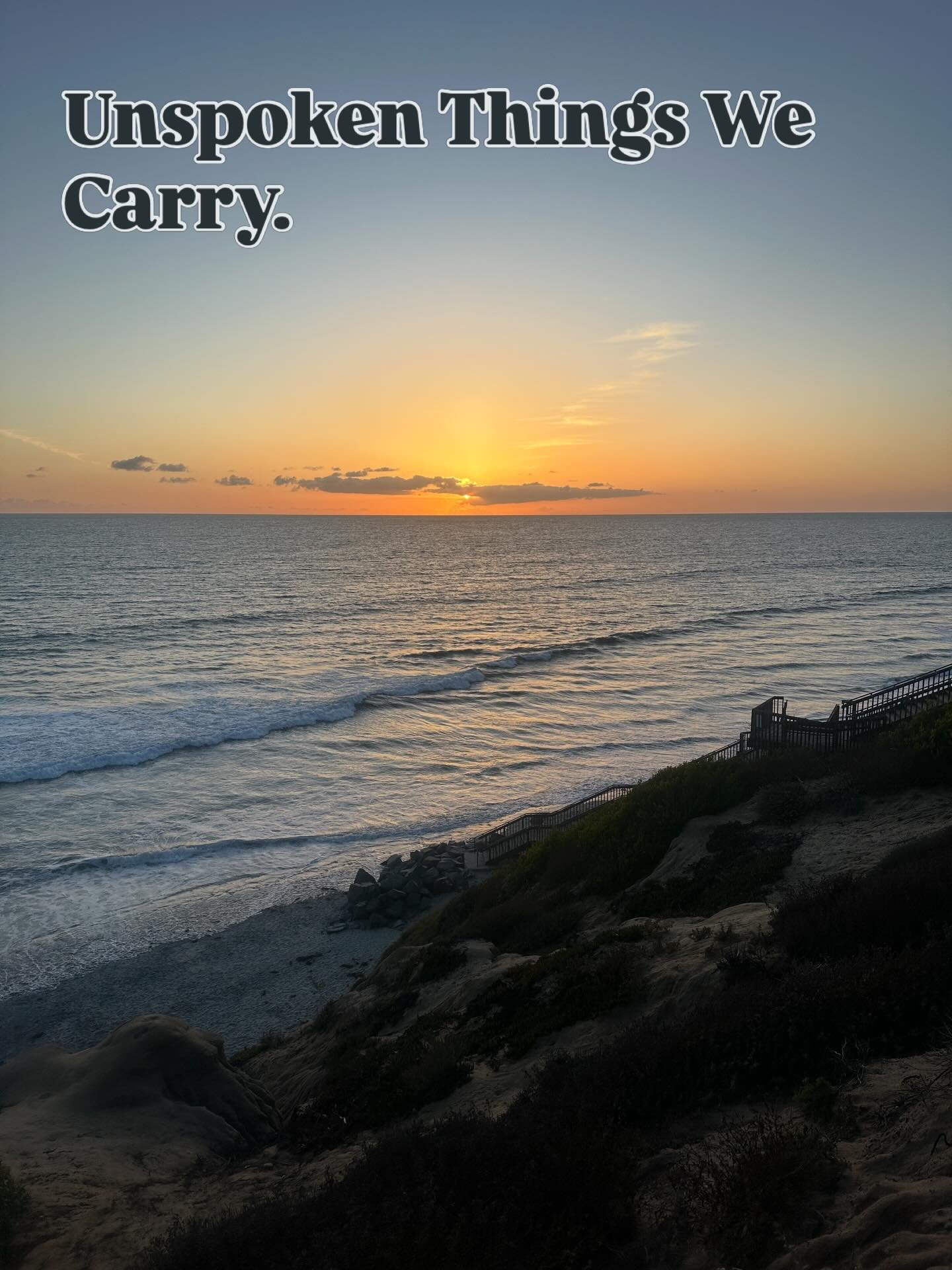 Unspoken Things We Carry.

THE VERSION OF YOU YOU&rsquo;VE BECOME.

In this life, you grow into someone strong.
Capable. Steady. Able to handle a lot.

And somewhere along the way&hellip;
there may be parts of you that got quieter.
Not gone. Just&hel