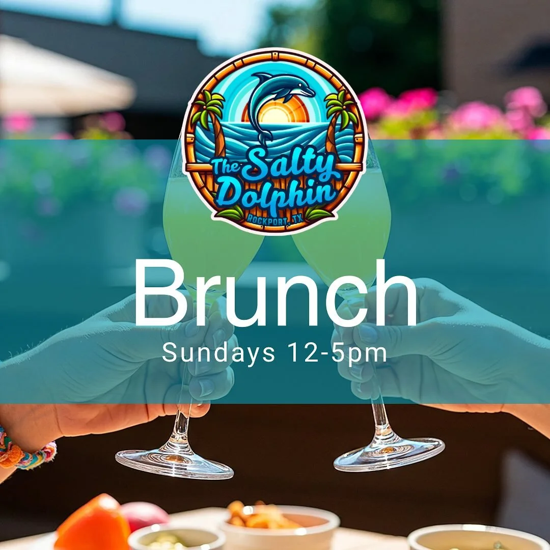 Were starting brunch here at the Salty Dolphin 🐬
Menu to come 🍳
#TheSaltyDolphinRockport