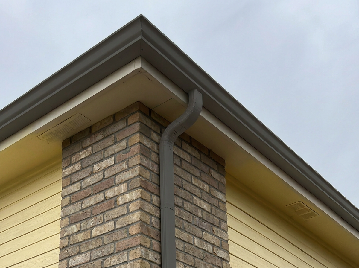 Bronze Seamless Gutter