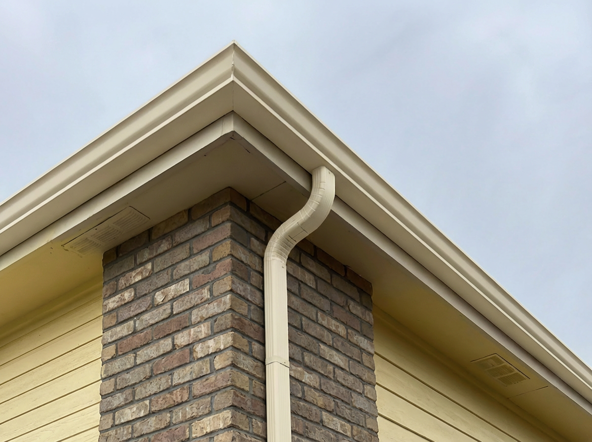 Egg Shell Seamless Gutter