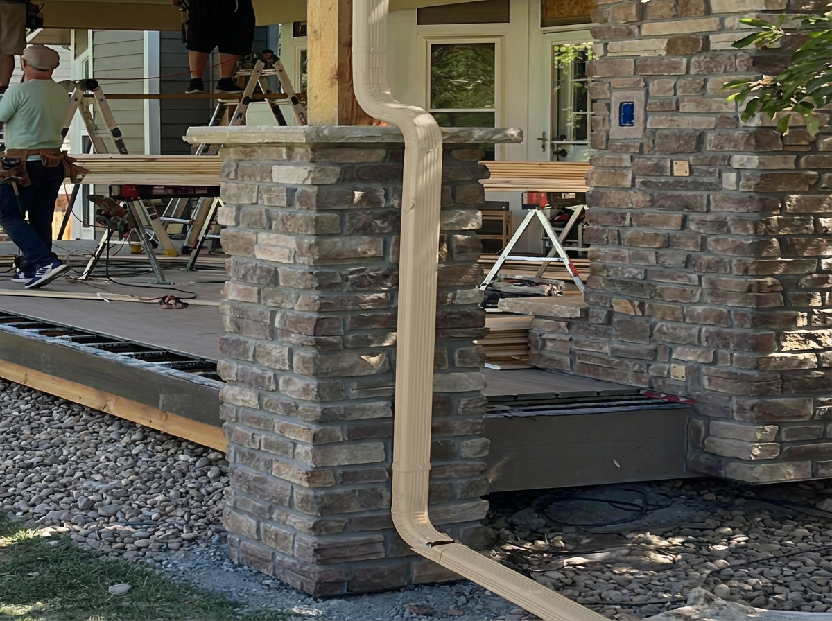 Wicker Downspout