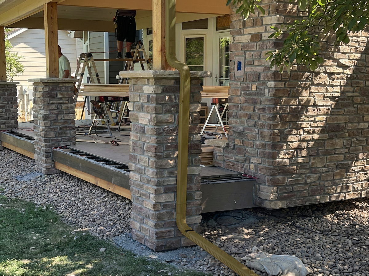 Musket Brown Downspout