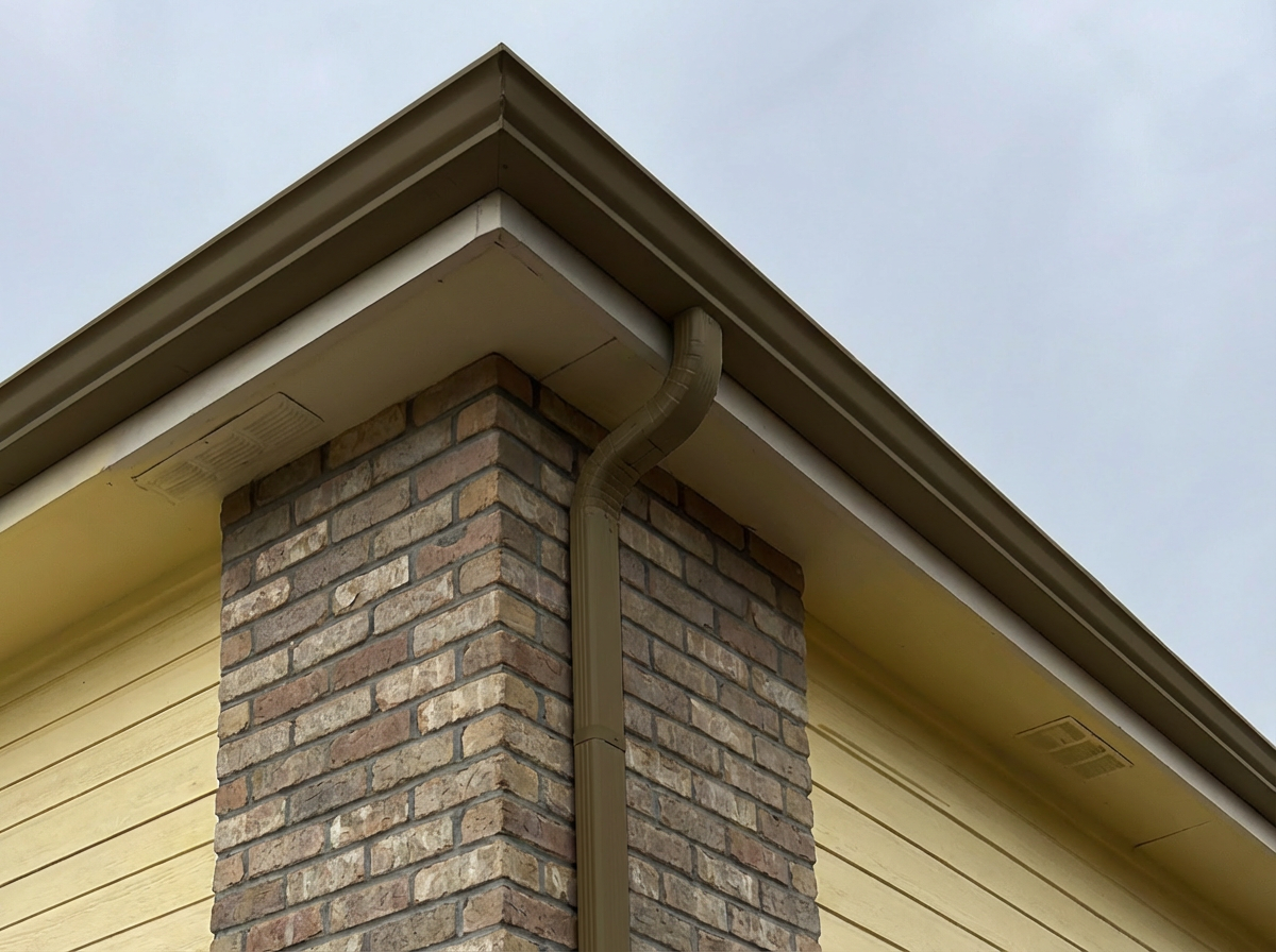 Musket Brown Seamless Gutter