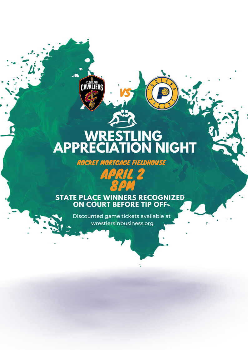 WIBN Cleveland announces Wrestling Appreciation Night at the Cavalier vs. Pacer Basketball Game
