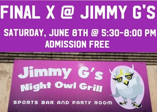 WIBN Western NY Social: Final X @ Jimmy G's