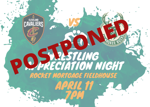 Cancelled - Wrestling Appreciation Night with the Cleveland Cavaliers