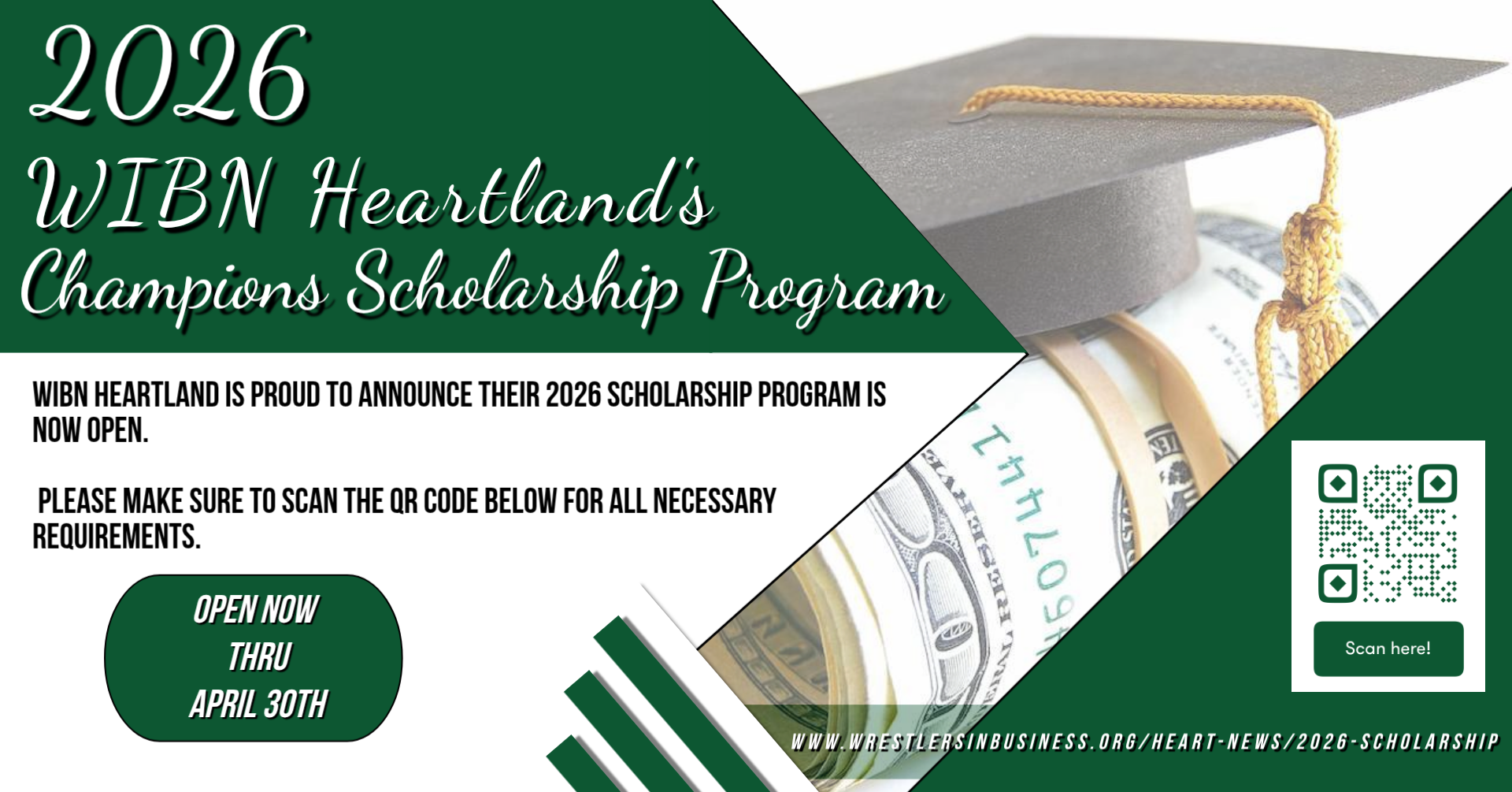WIBN Heartland Announces their 2026 Champions Scholarship Program