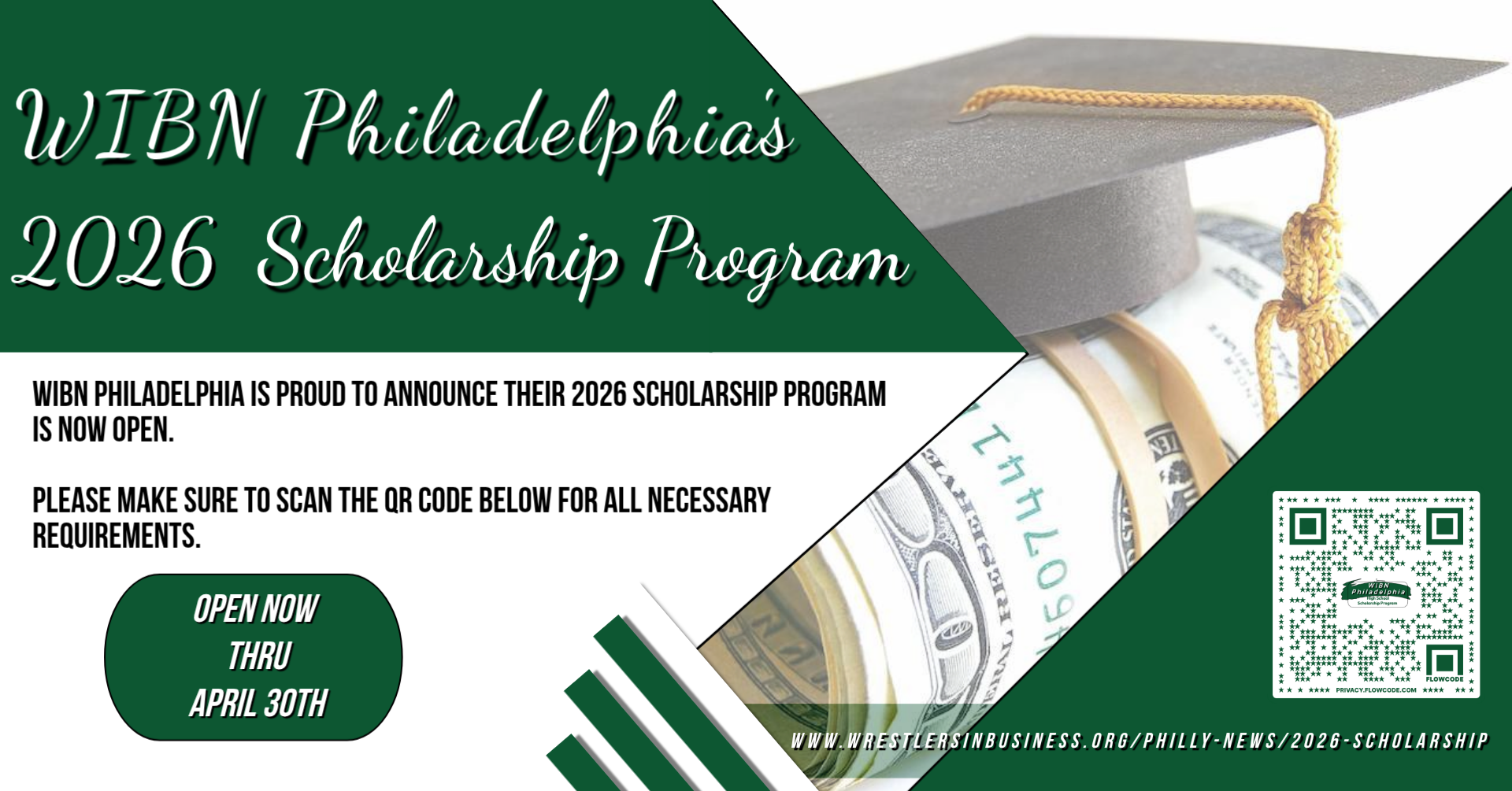 2026 WIBN Philadelphia High School Scholarship Program - Now Open