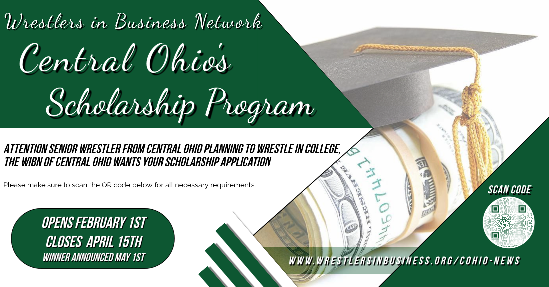 WIBN Central Ohio announces its Inaugural High School Scholarship Program