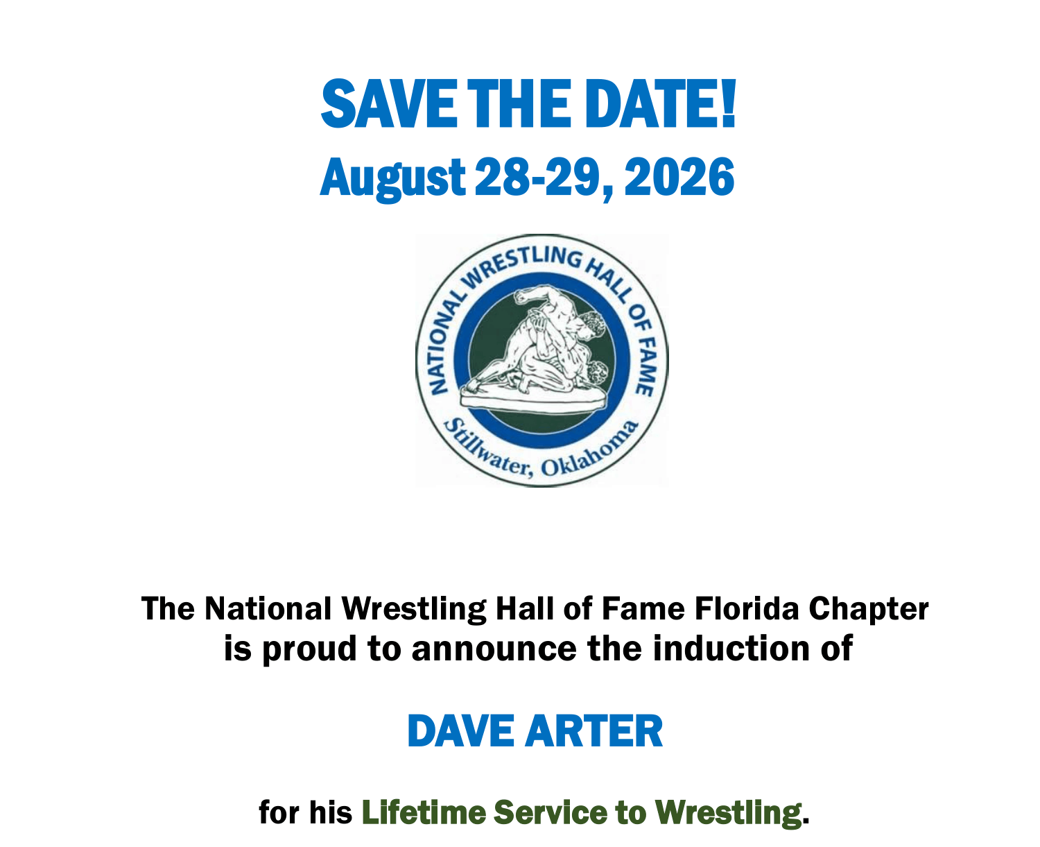 WIBN SW Florida's own Dave Arter is being inducted...