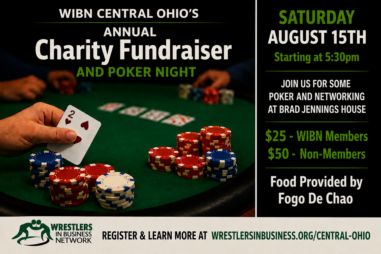 WIBN Central Ohio's Annual Charity and Poker Night 