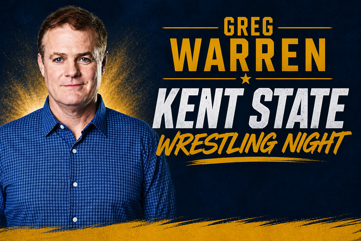 Kent State Wrestling Comedy Night with Greg Warren