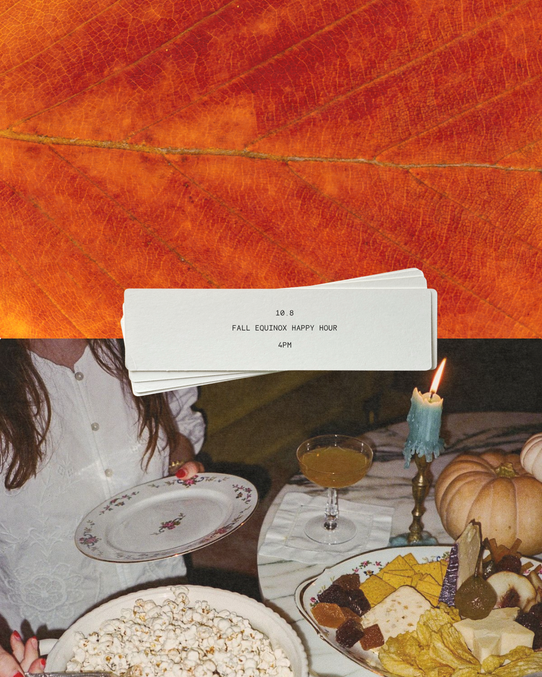 Fall equinox Happy Hour