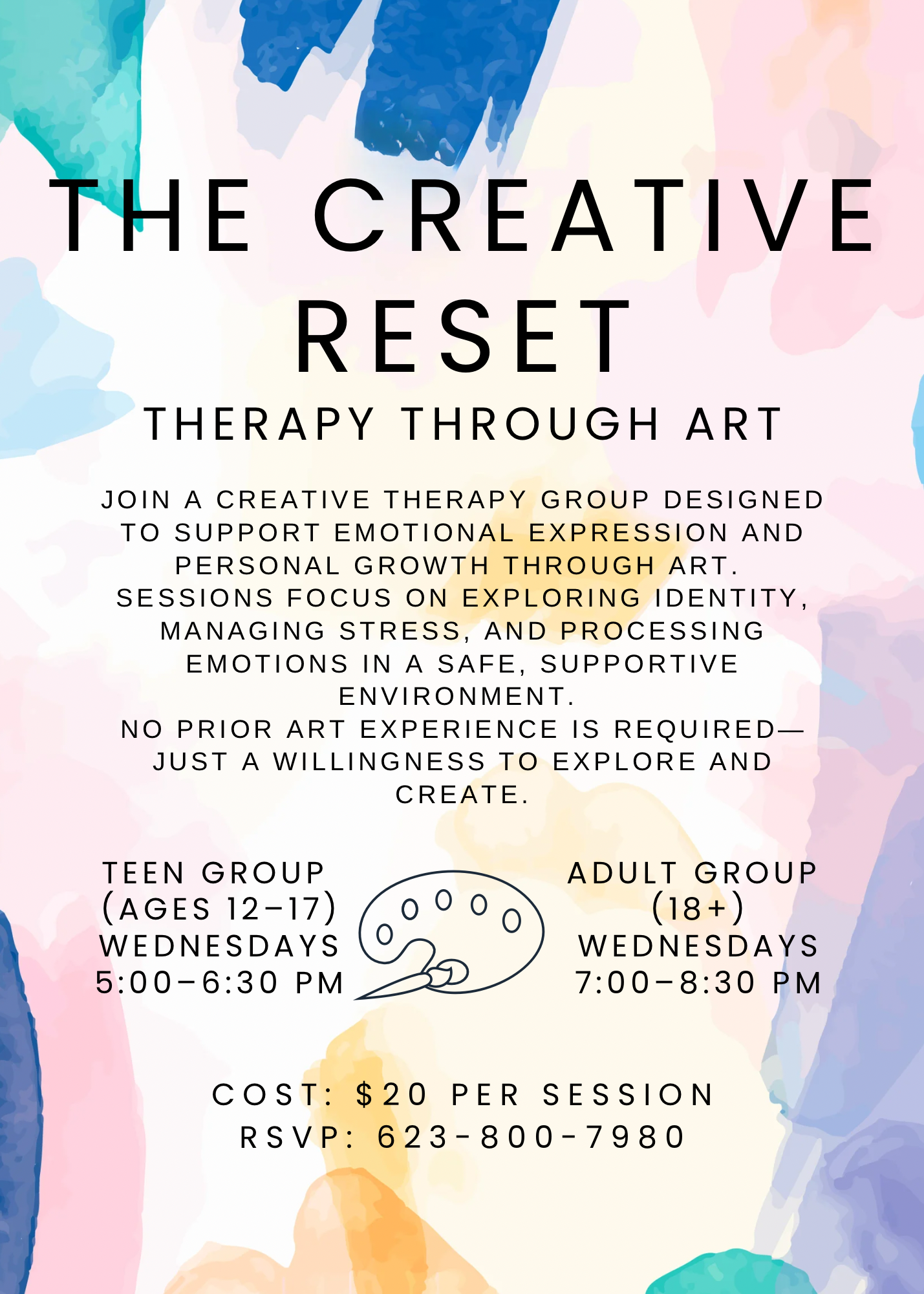 The Creative Reset - Therapy Through Art 
