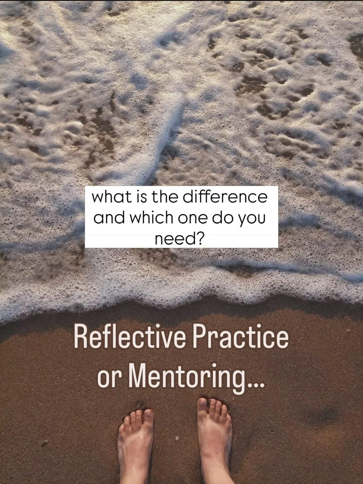 Reflective Practice vs Mentoring What&rsquo;s the difference and which one do you need?

I offer both (1:1 and groups), and while they share common threads, they&rsquo;re very different experiences.

What&rsquo;s common thread? Me ☺️ and your intenti