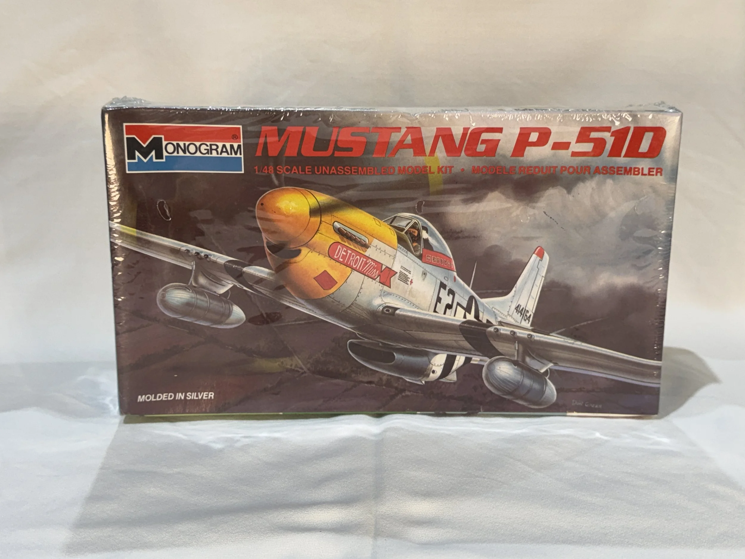 P-51D Mustang model kit