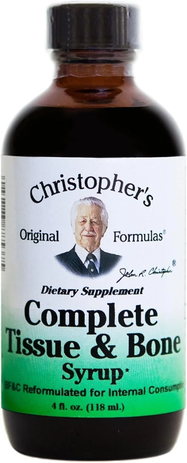 Christopher's Complete Tissue and Bone Syrup – 4 oz