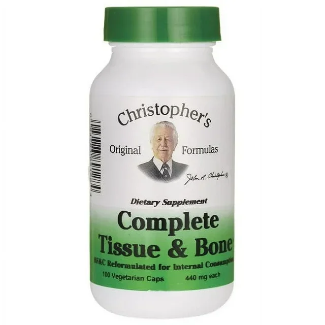 Dr. Christopher's Complete Tissue & Bone 100 Veg Cap