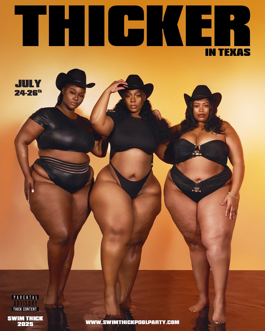 They say everything&rsquo;s bigger in Texas. Swim Thick returns to Houston for 2025! 🔥  visit our website for ticket release schedule and weekend event lineup.