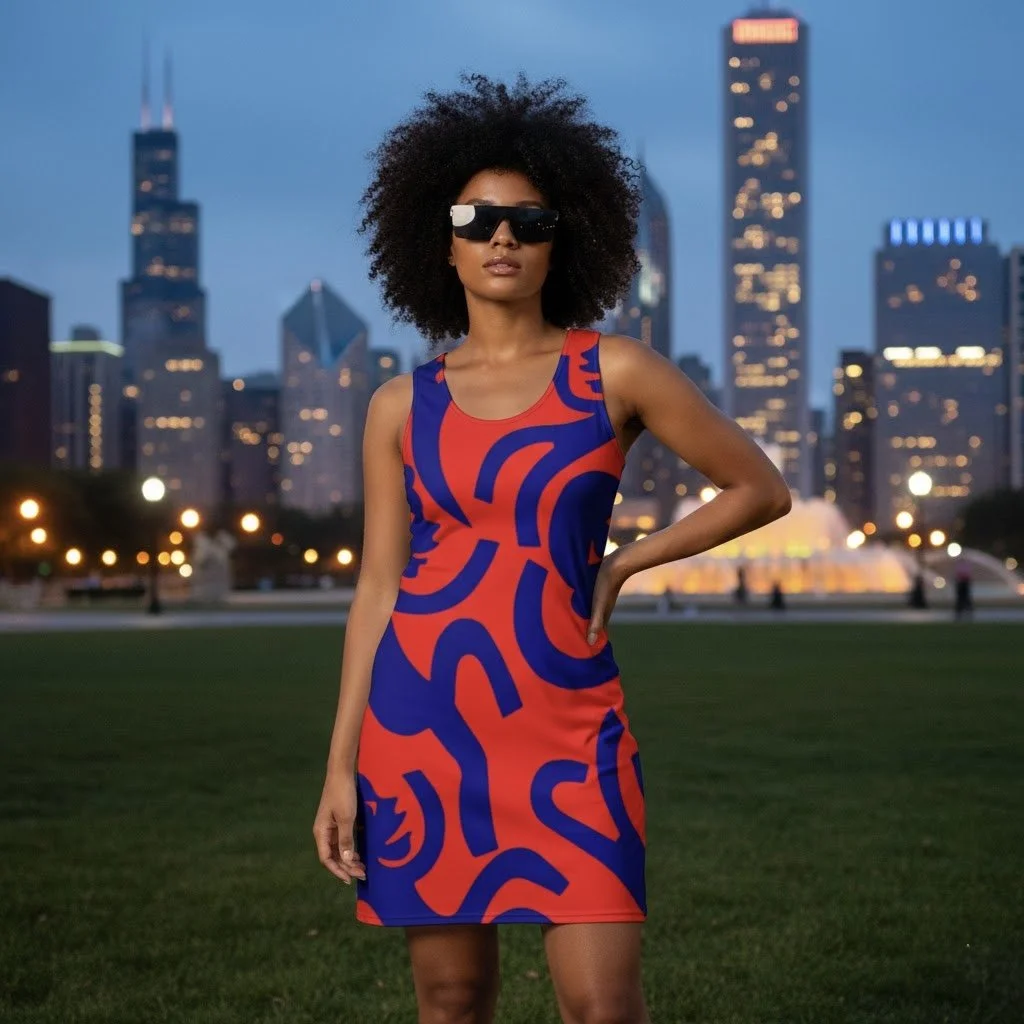 City in Motion: The Happy Happy Joy Joy Dress