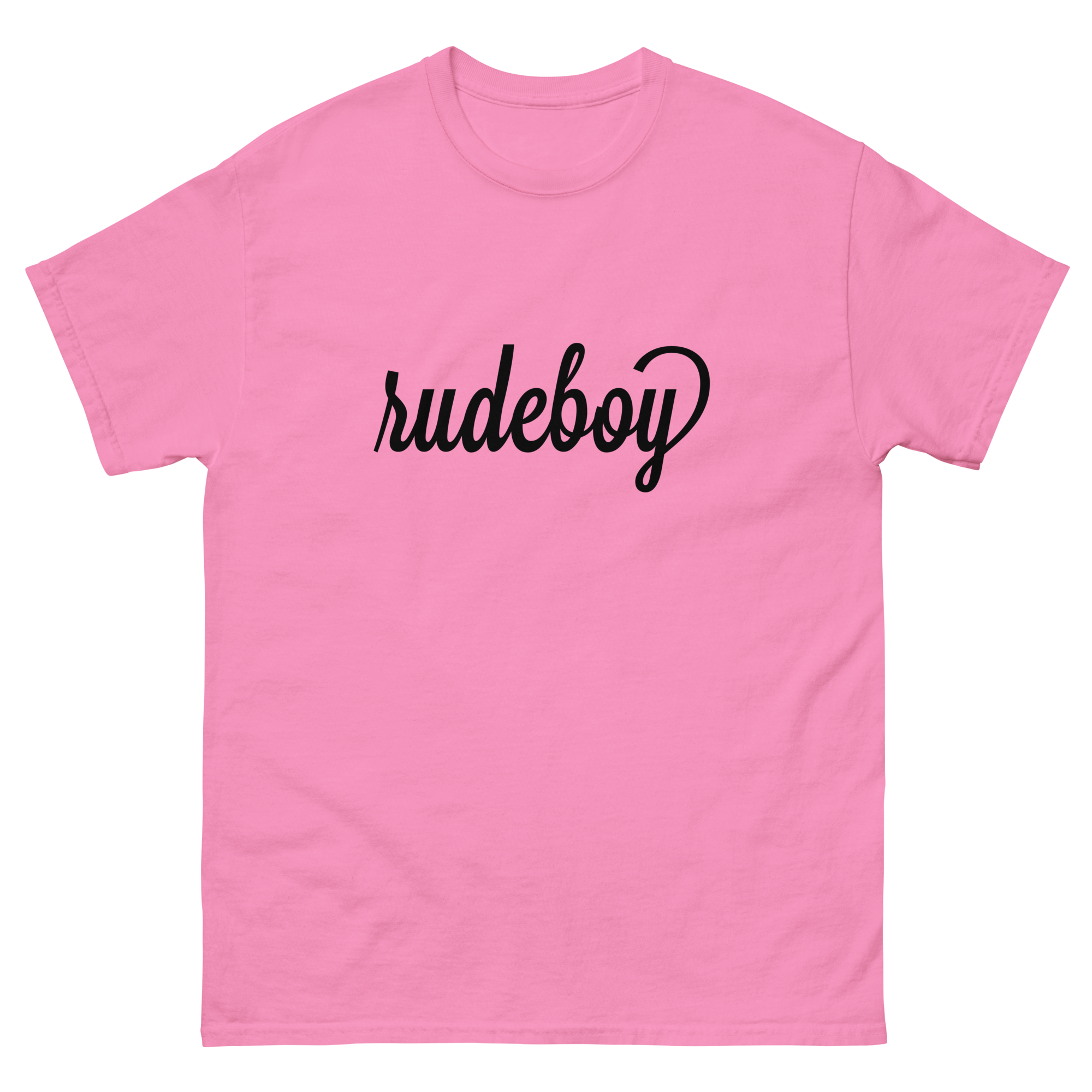 Rudeboy Black Text Unisex Classic Tee