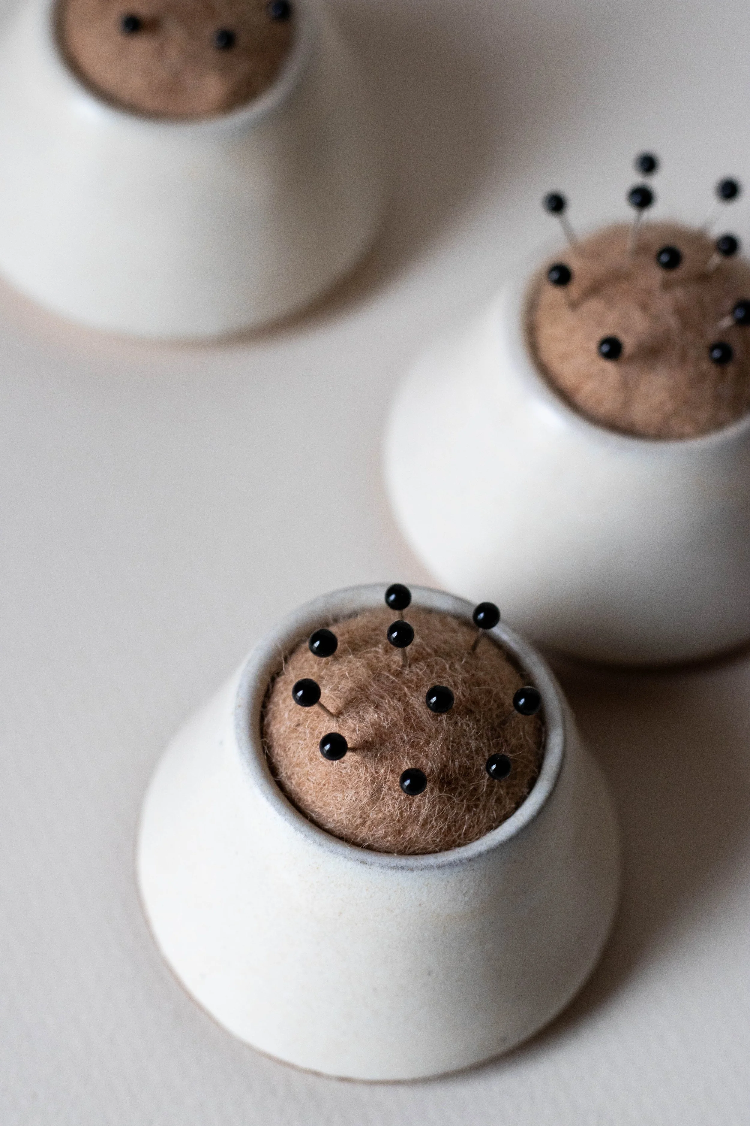 Ceramic Pincushions