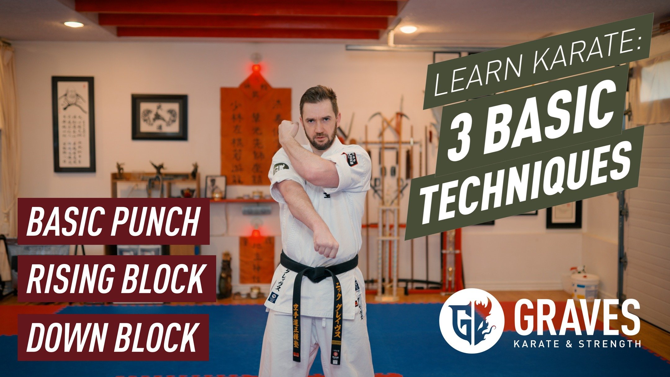I just created a home practice video to help support my white belt students as they learn their first kata: Taikyoku Shodan! 

The idea is for them to follow along with me as I demonstrate the techniques so they can solidify their basics and be more 