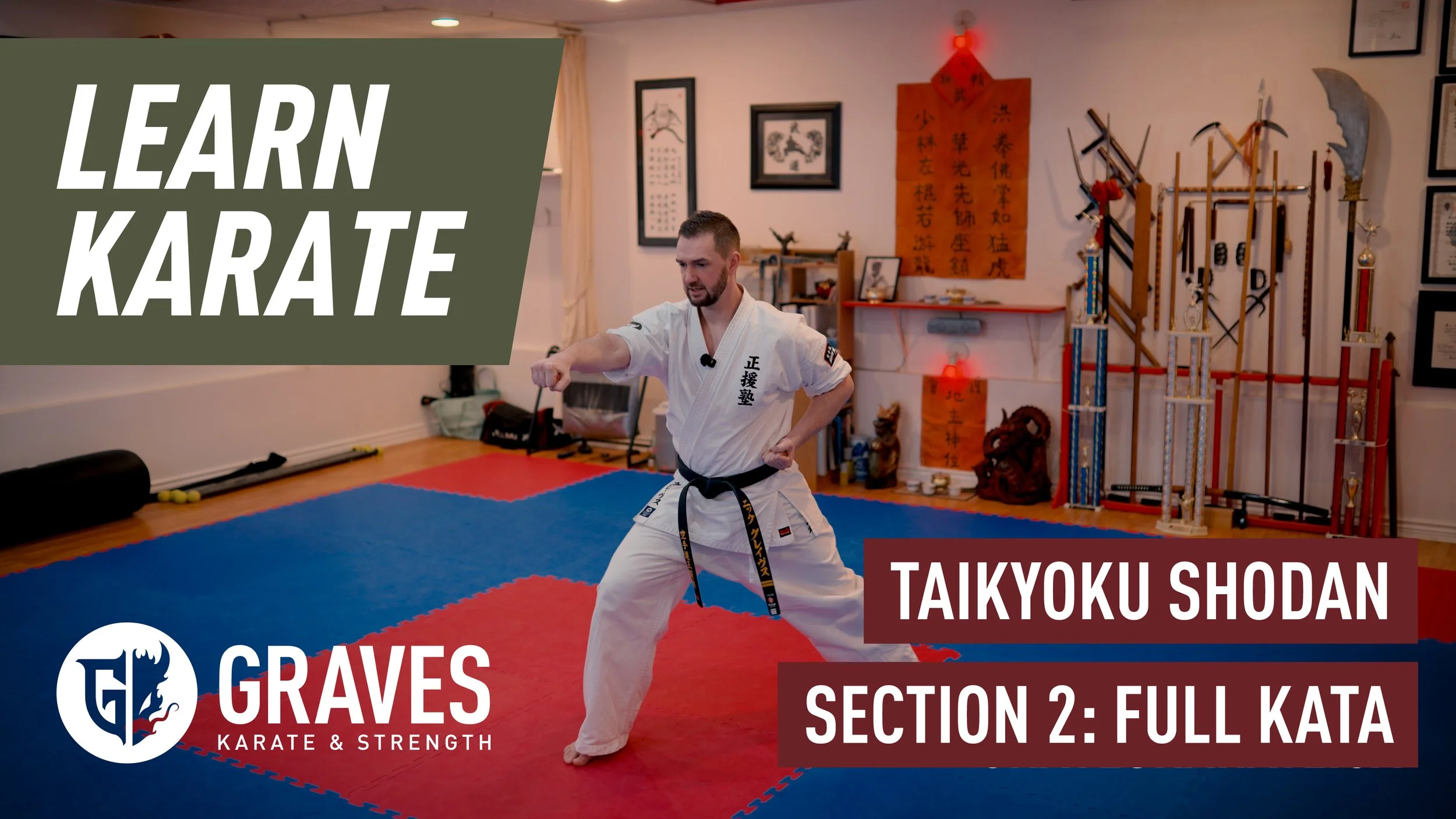 Taikyoku Shodan: Section 2 Practice Video