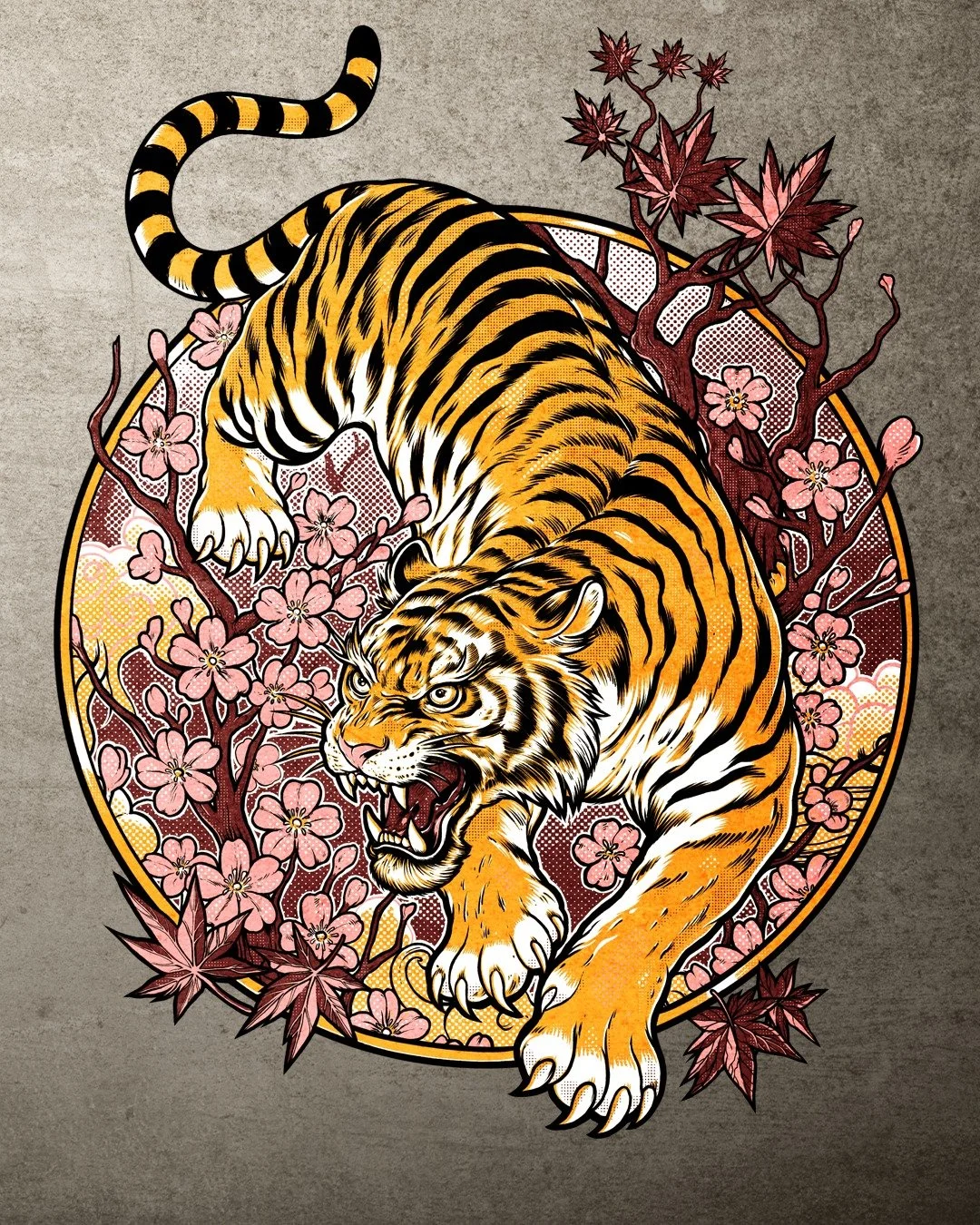 🐅 The tiger represents the raw physical strength and tenacity inherent to the strongest martial artists.

The tiger has always been present during my time studying martial arts. When I began training under Sensei Cliff Broad at Tillicum Karate club 